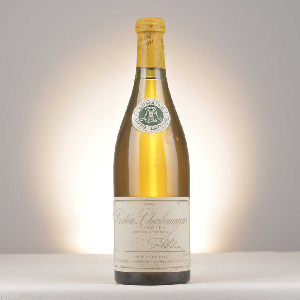 Louis Latour Corton-Charlemagne Grand Cru 1994 Bottle front