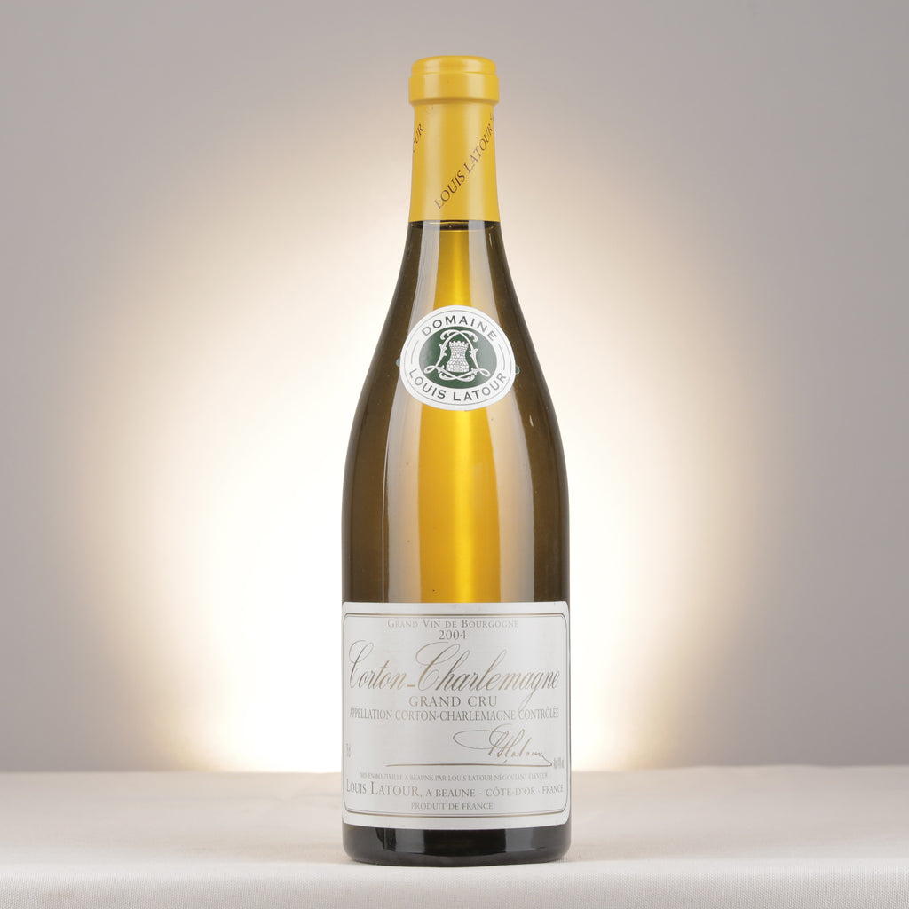 Louis Latour Corton-Charlemagne Grand Cru 2004 Bottle front