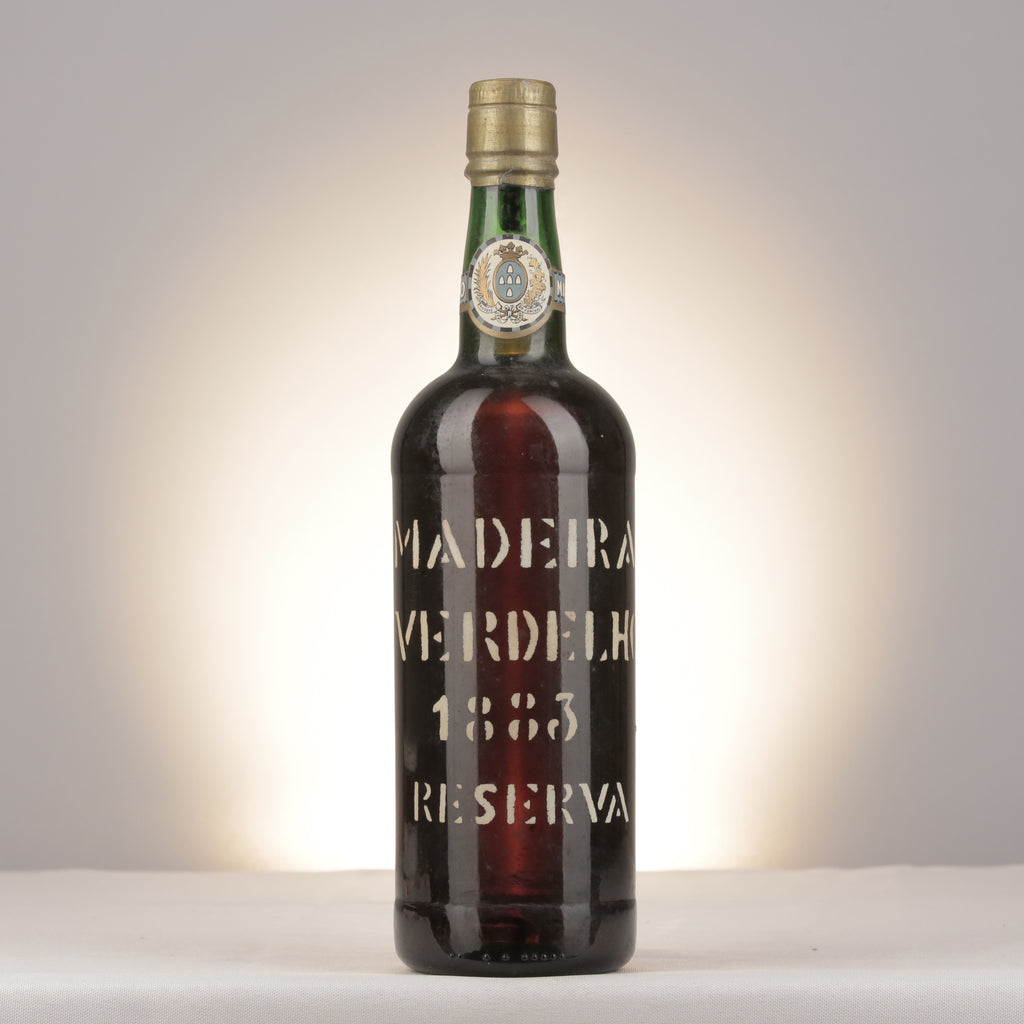 D'Oliveiras Verdelho Madeira 1883 Bottle front