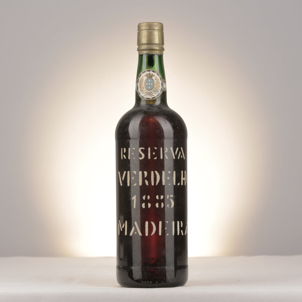 D'Oliveiras Verdelho Madeira 1885 Bottle front
