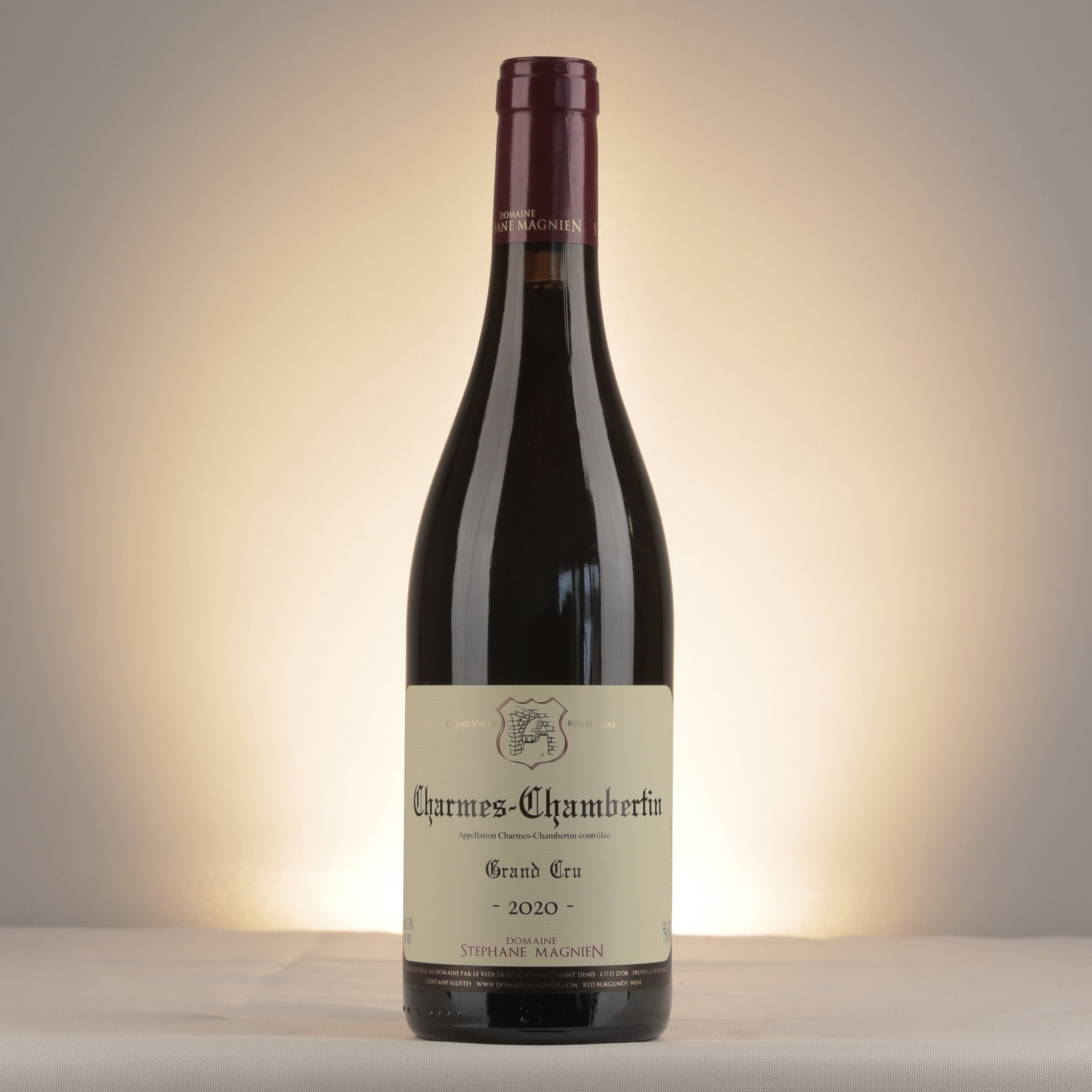 Stéphane Magnien Charmes-Chambertin Grand Cru 2020 Bottle front