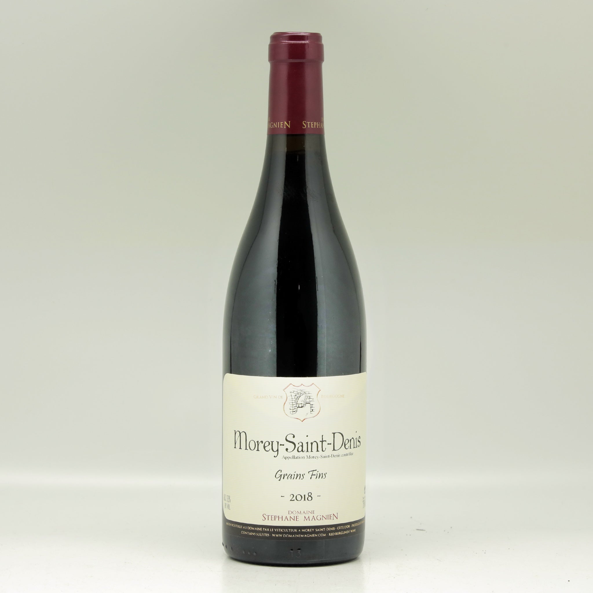 Domaine Stéphane Magnien Morey-Saint-Denis "Grains Fins" 2018 Red wine Bottle