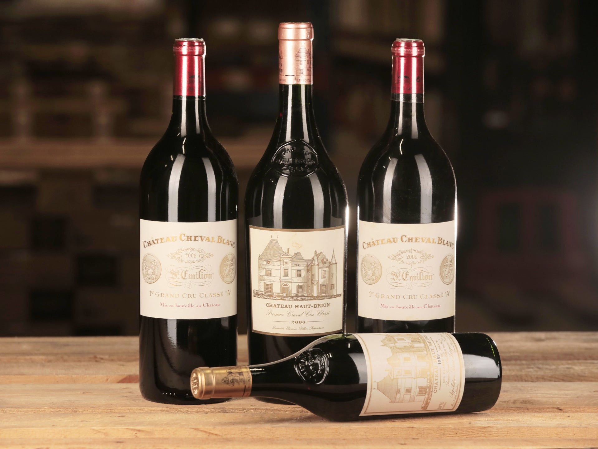 Château Cheval Blanc 2006 and Château Haut-Brion 2006 magnums 1.5L - Bordeaux Premier Grand Cru Classé