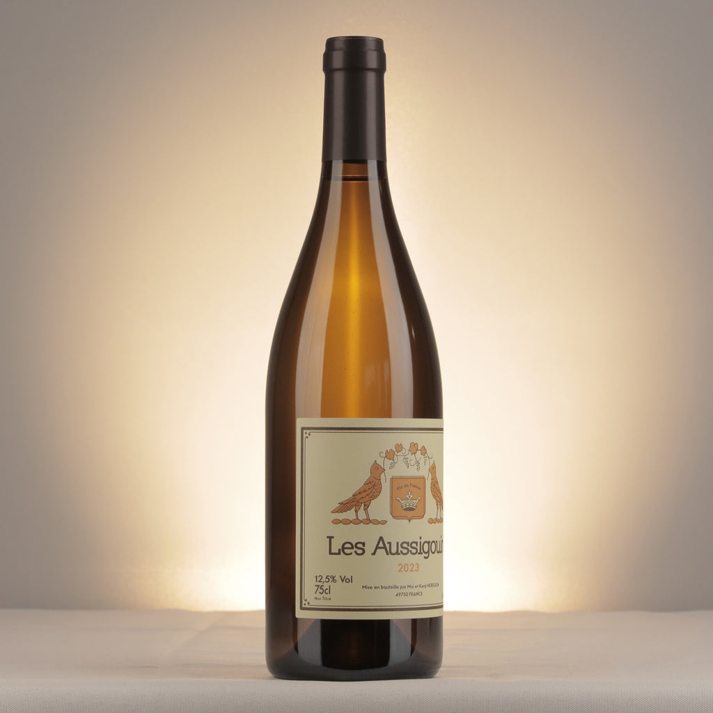 Mai et Kenji Hodgson Les Aussigouins VdF 2023 Bottle label