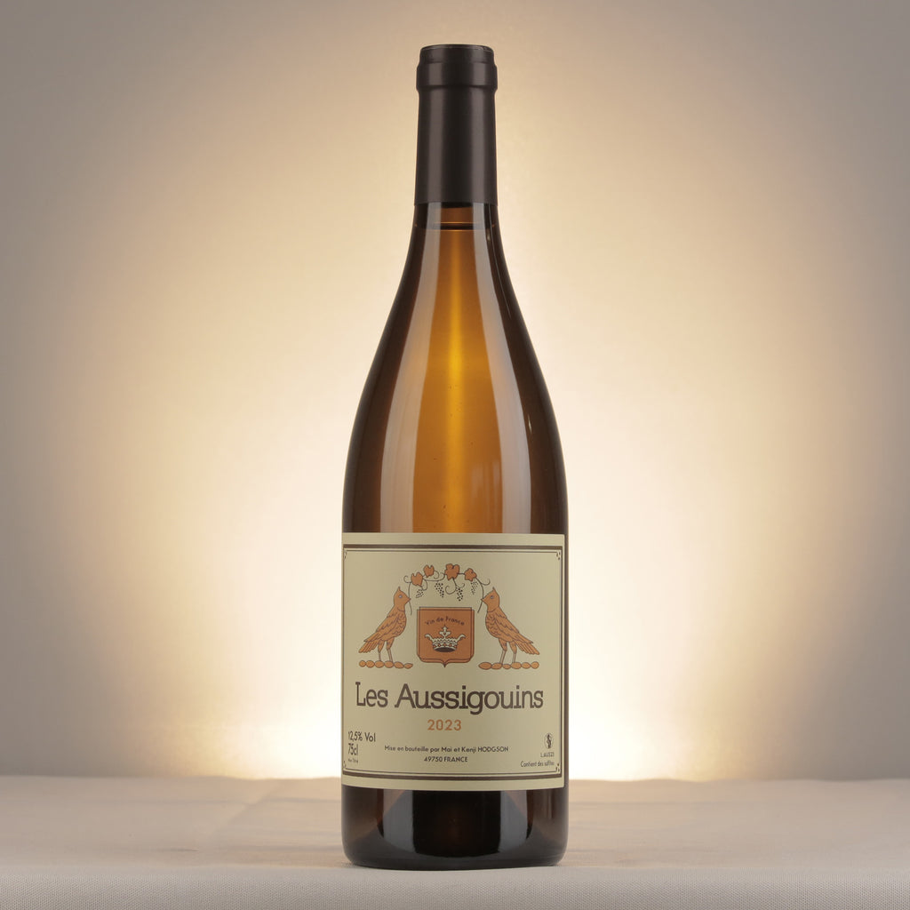 Mai et Kenji Hodgson Les Aussigouins VdF 2023 Bottle front