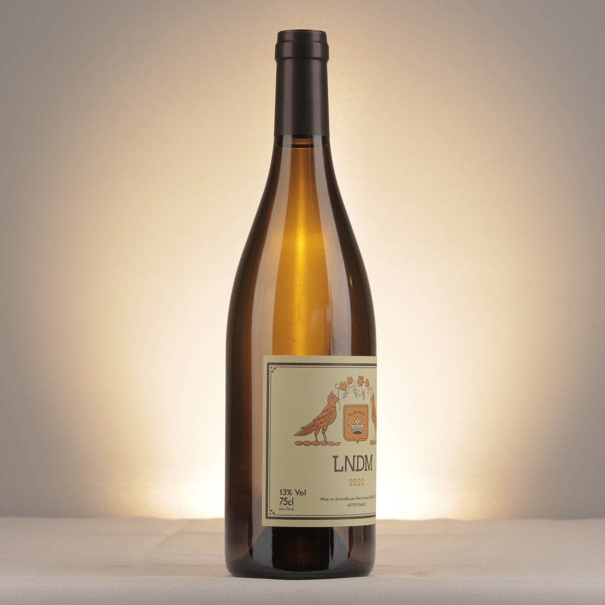 Mai et Kenji Hodgson LNDM 2023 Bottle label
