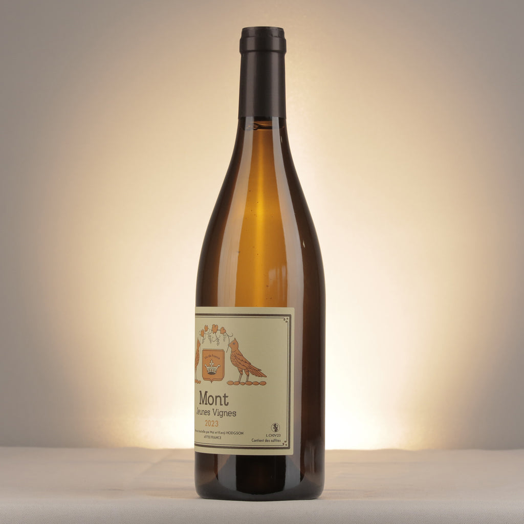 Mai et Kenji Hodgson Mont Jeunes Vignes 2023 Bottle detail