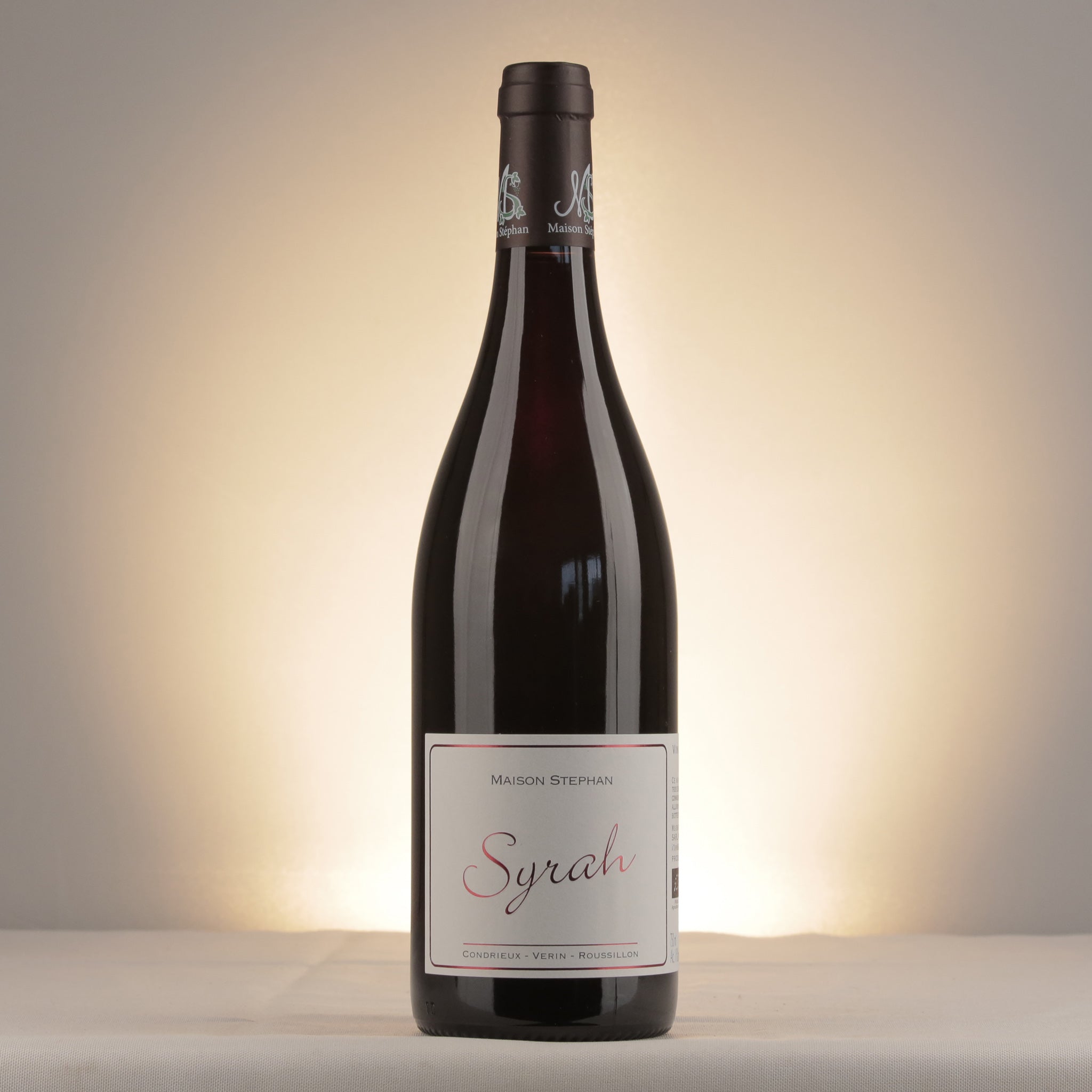 Maison Stéphan Syrah VdF 2024 Bottle front