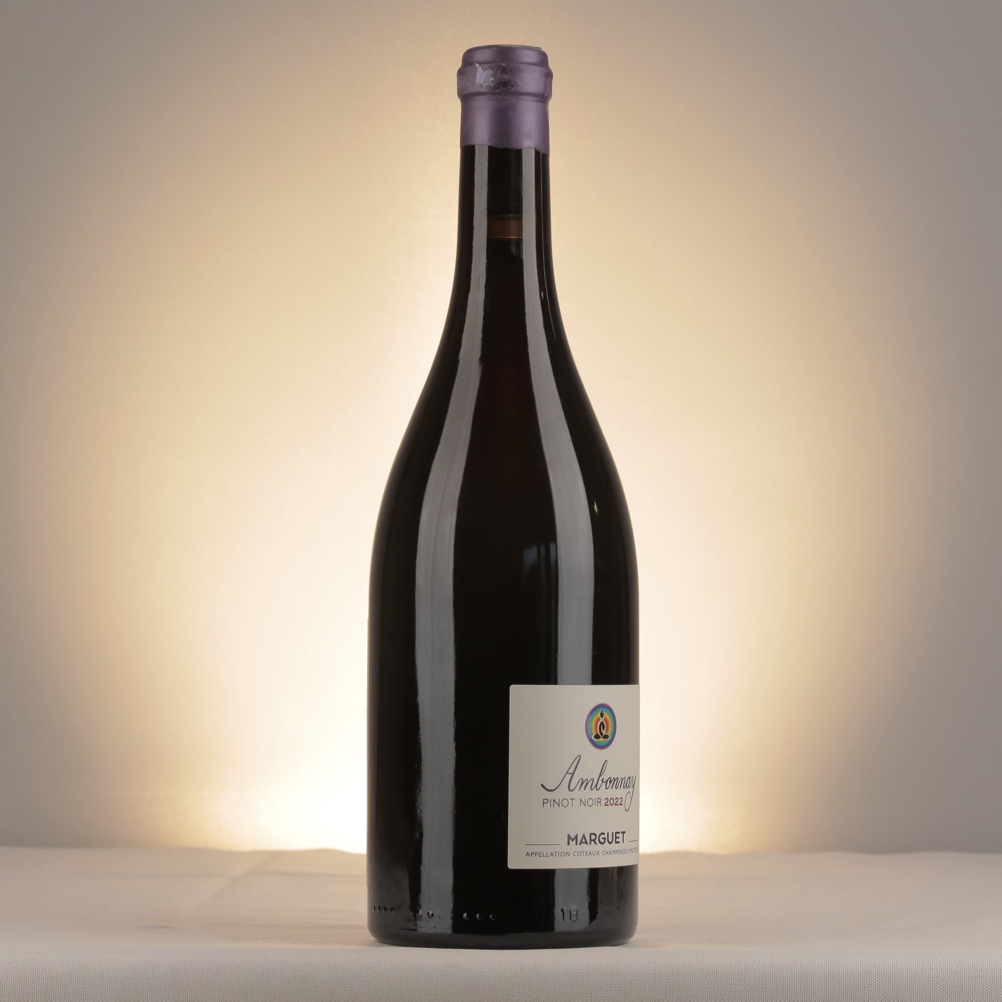 Marguet Ambonnay Pinot Noir Coteaux Champenois 2022 Bottle label
