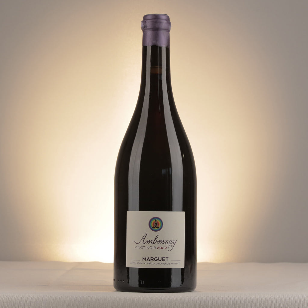 Marguet Ambonnay Pinot Noir Coteaux Champenois 2022 Bottle front