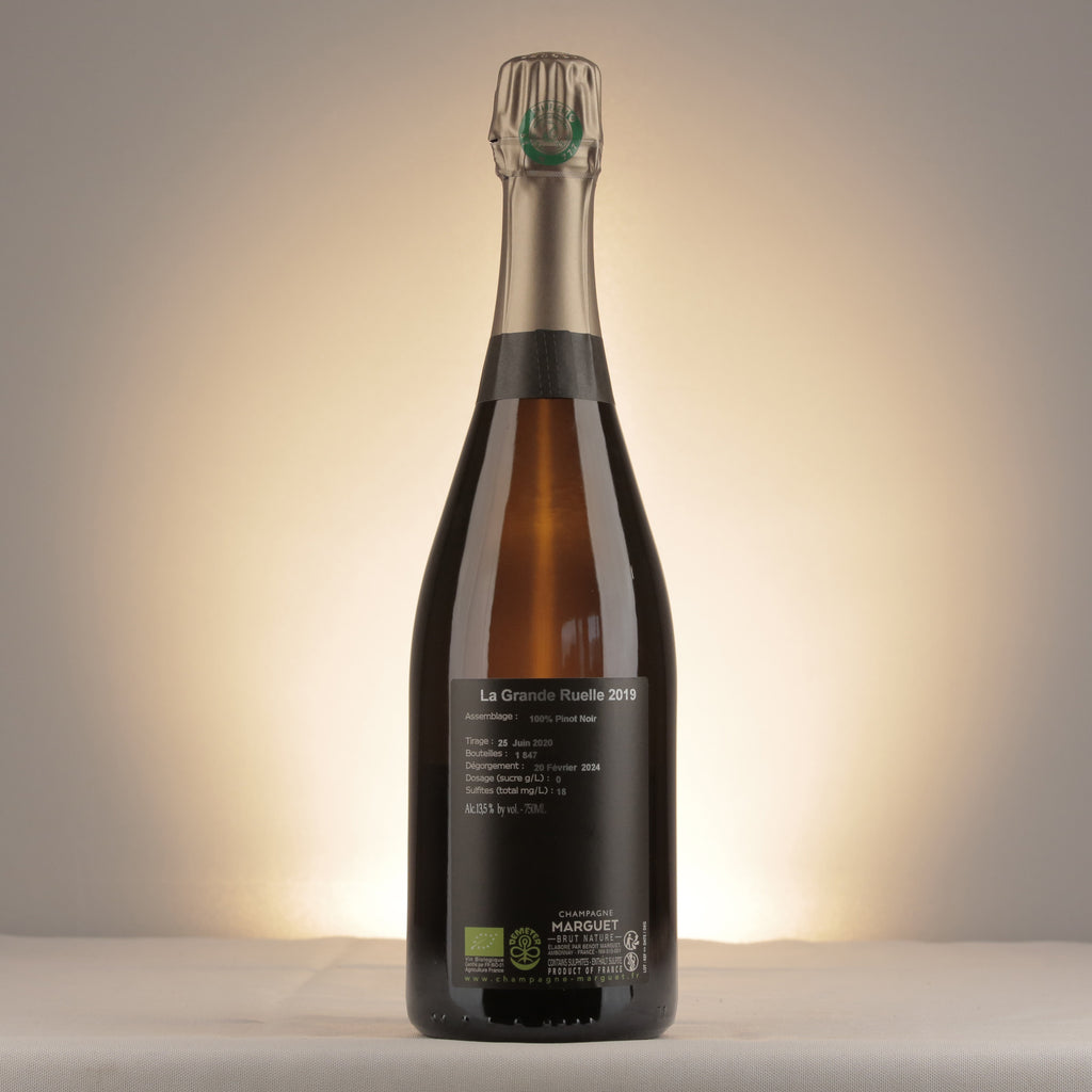Marguet Grande Ruelle Grand Cru 2019 Bottle back