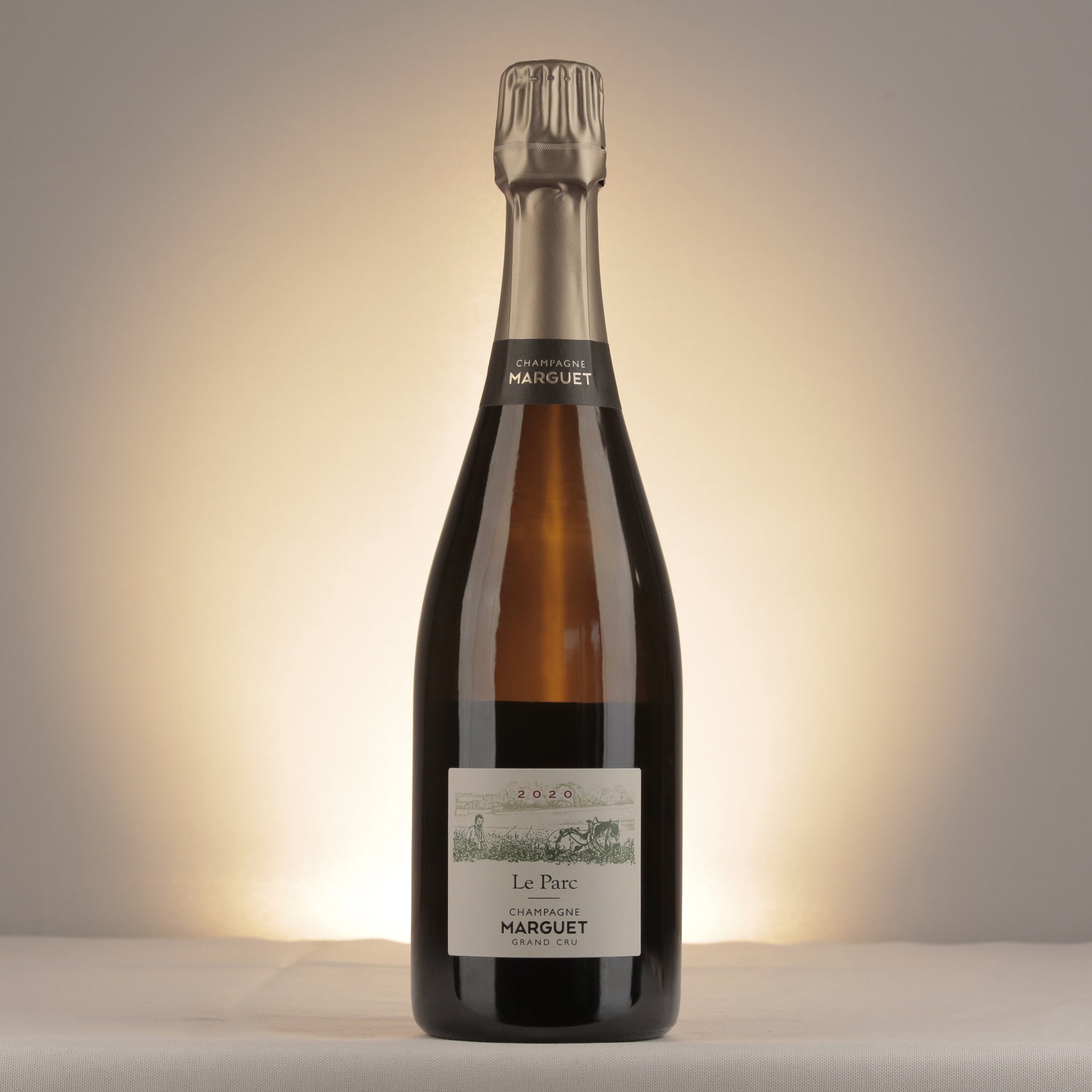 Marguet Le Parc Blanc de Blancs Grand Cru NV Bottle front