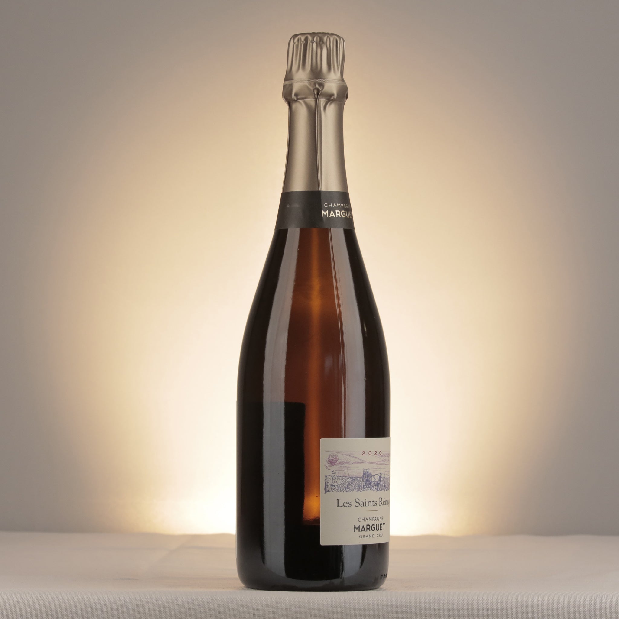 Marguet Les Saints Remys Grand Cru 2020 Bottle label