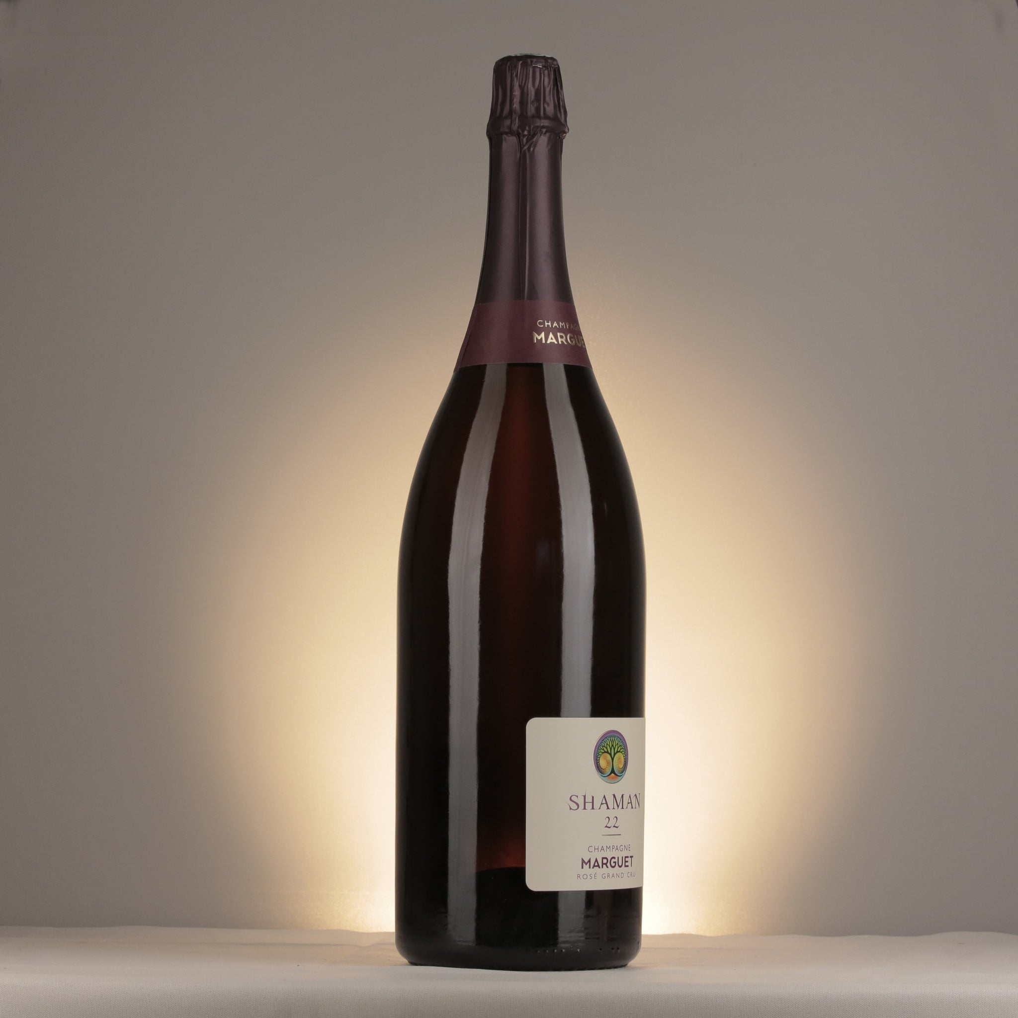 Marguet Shaman 22 Rosé Grand Cru 2022 Jeroboam label