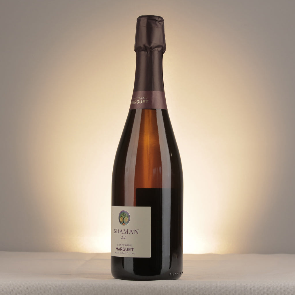 Marguet Shaman 22 Rosé Grand Cru 2022 Bottle detail