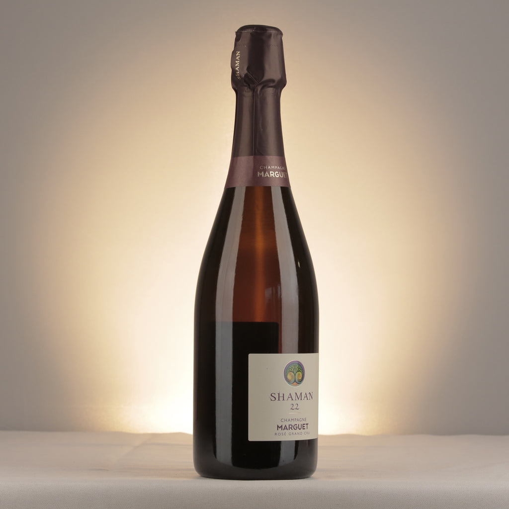 Marguet Shaman 22 Rosé Grand Cru 2022 Bottle label