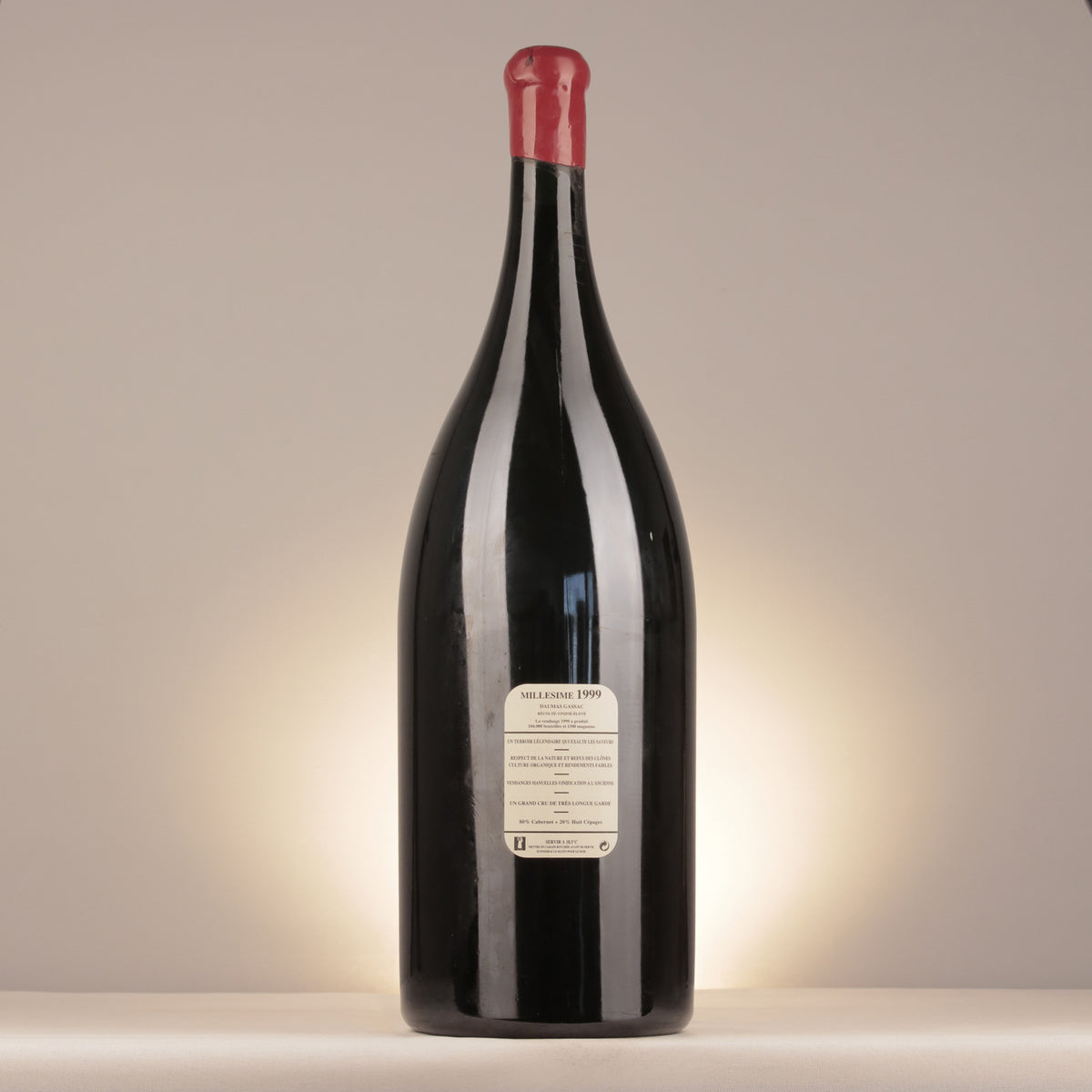 Mas de Daumas Gassac Rouge Saint-Guilhem-le-Désert 1999 Mathusalem back