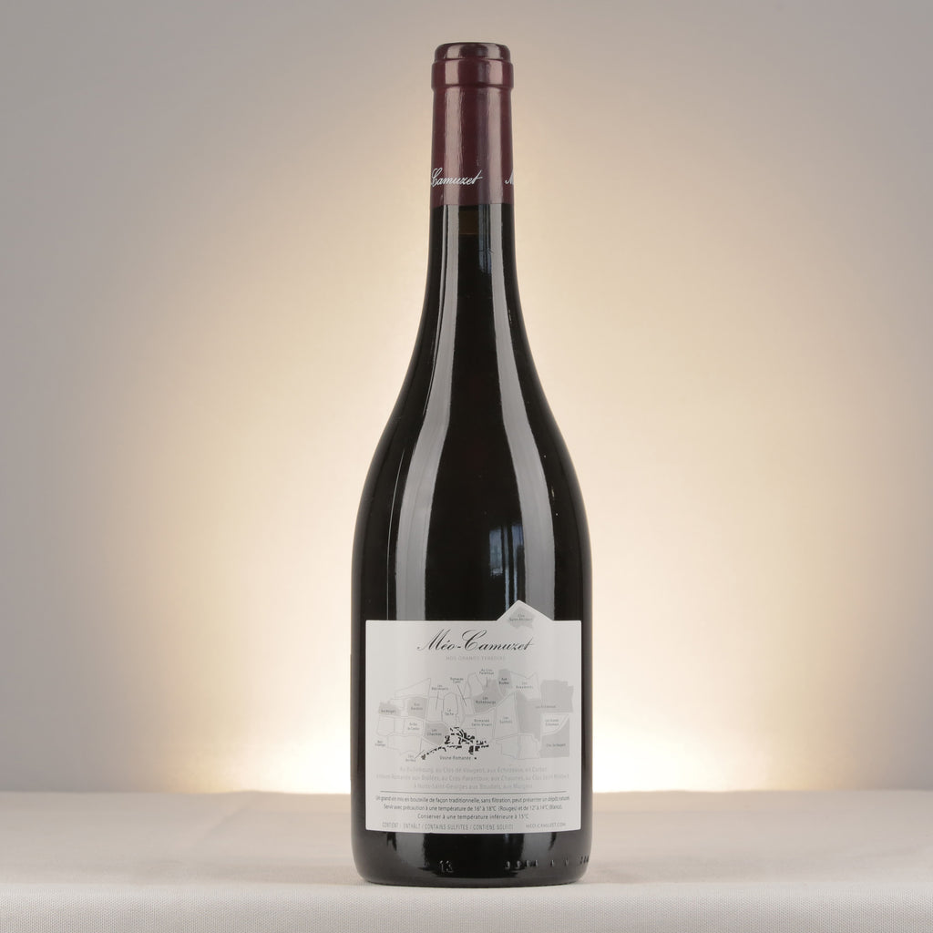 Méo-Camuzet Bourgogne Cote d'Or Cuvée Etienne 2022 Bottle back
