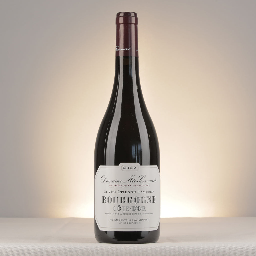 Méo-Camuzet Bourgogne Cote d'Or Cuvée Etienne 2022 Bottle front