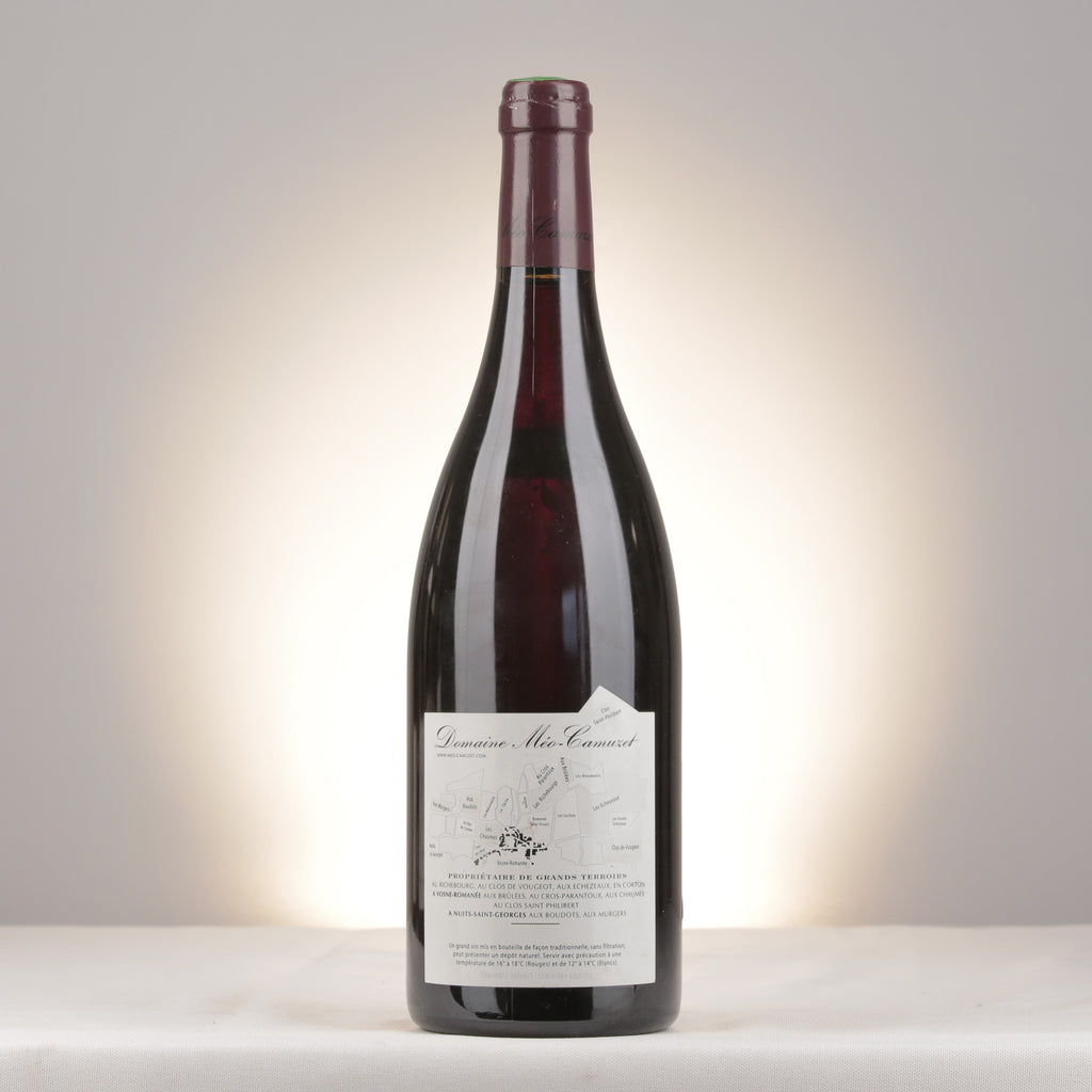 Méo-Camuzet Corton Grand Cru Clos Rognet 2007 Bottle back