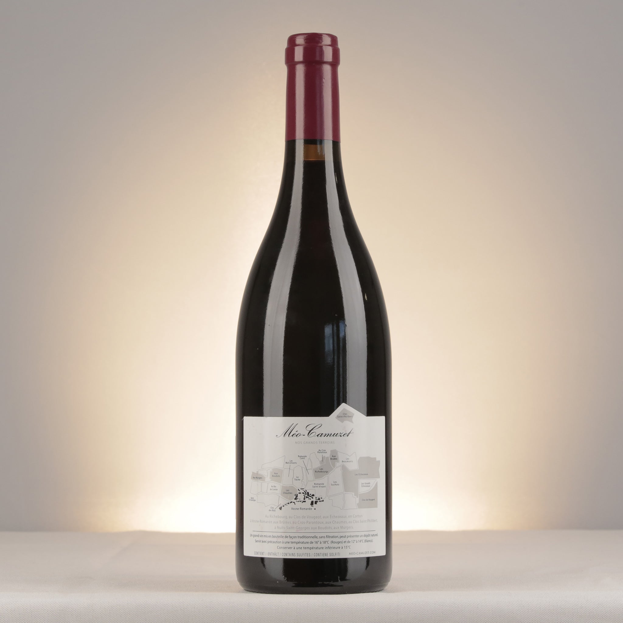 Méo-Camuzet Fixin 2020 Bottle back