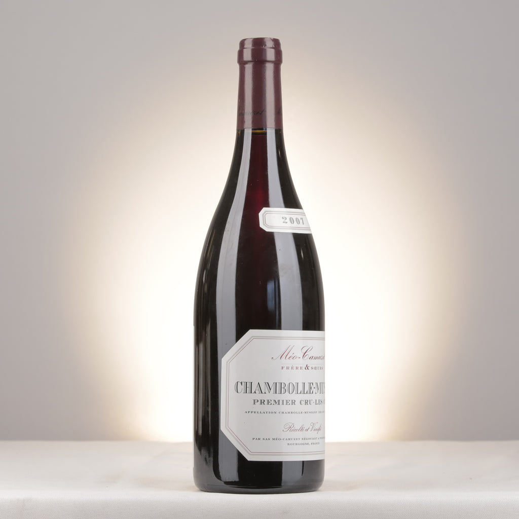 Méo-Camuzet Frère & Sœurs Chambolle-Musigny 1er Cru Les Cras 2007 Bottle turned right