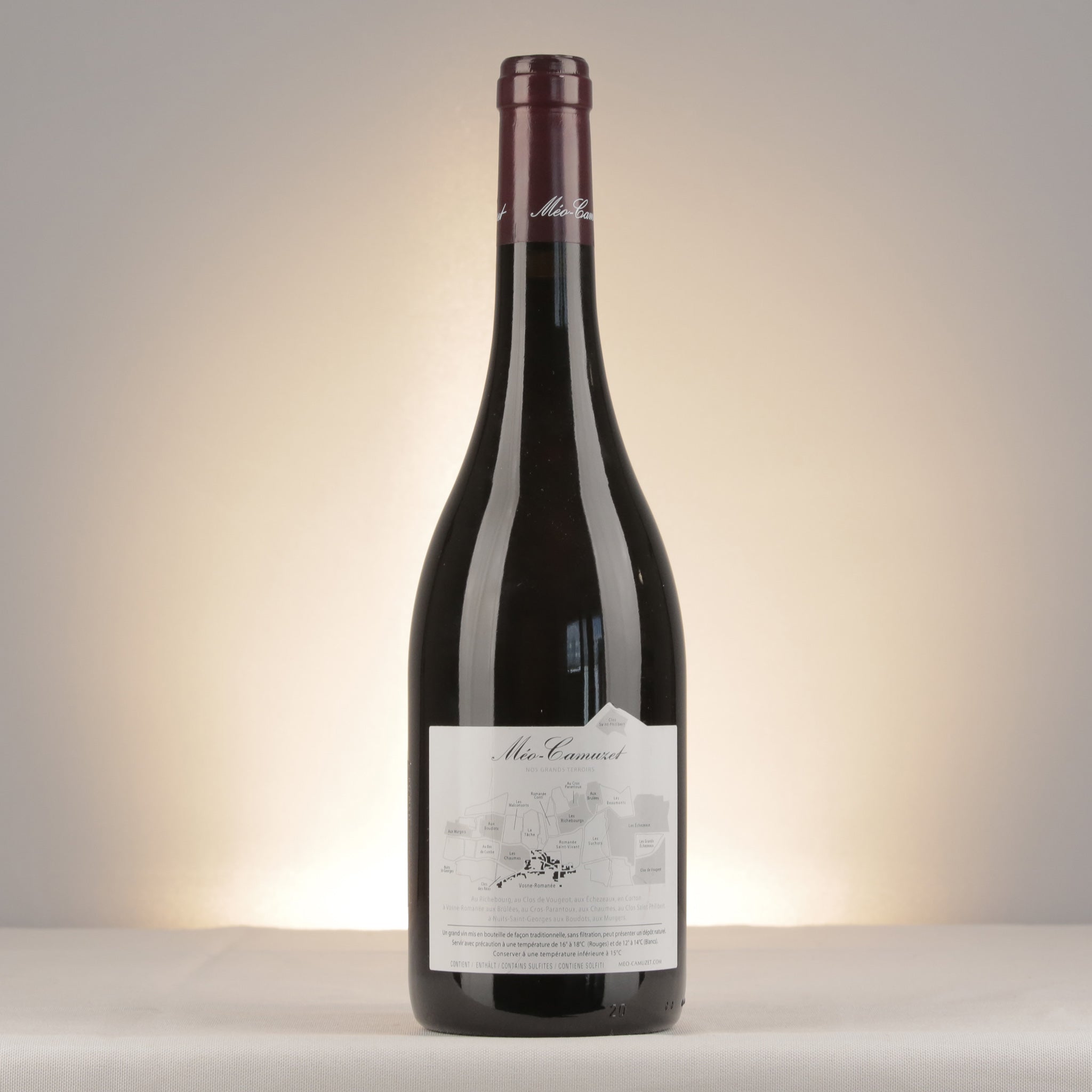 Méo-Camuzet Marsannay 2023 Bottle back