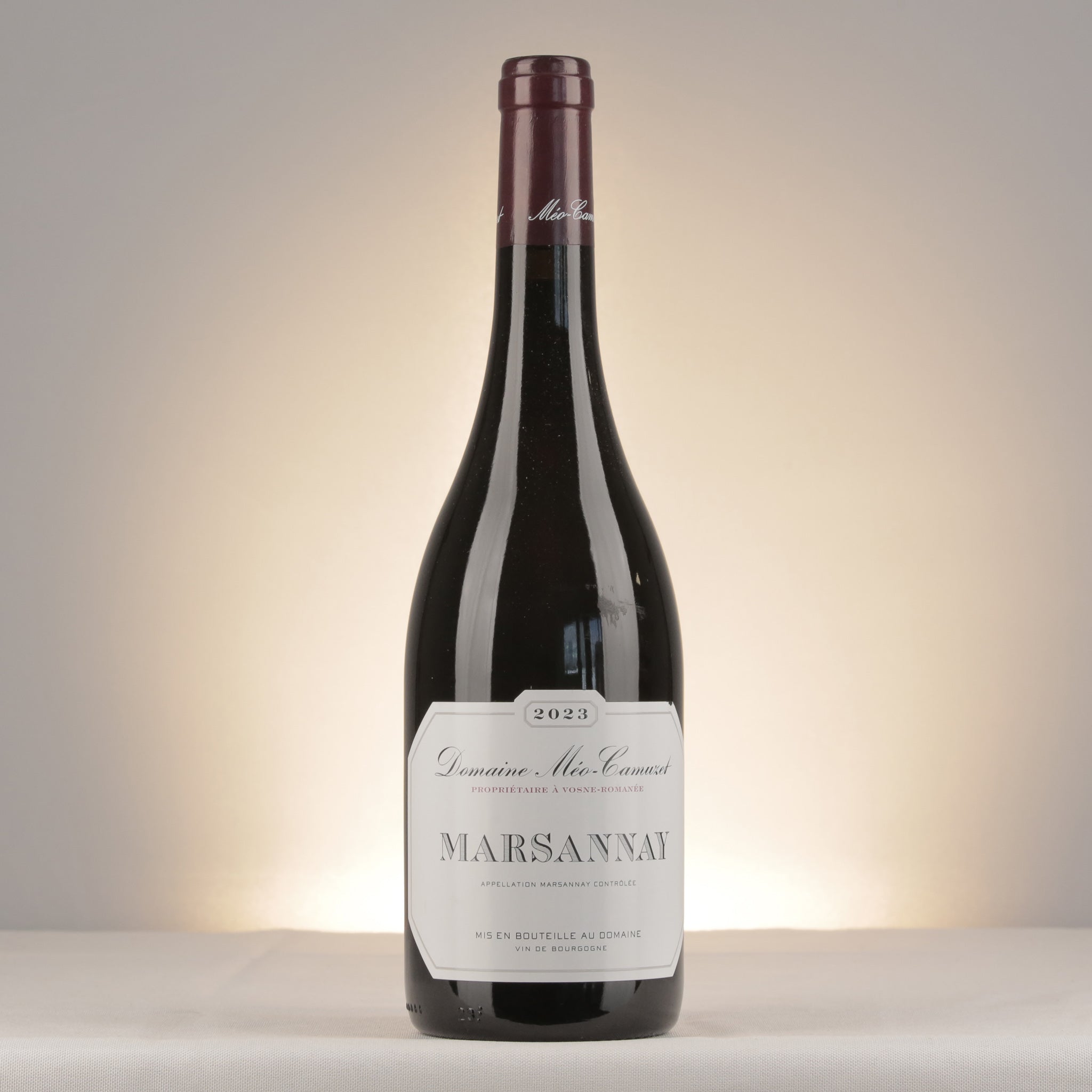 Méo-Camuzet Marsannay 2023 Bottle front