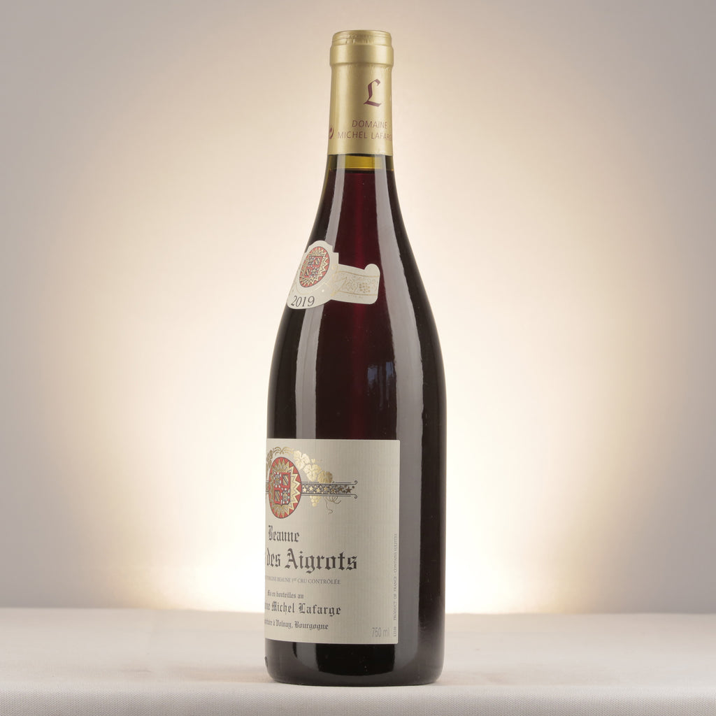 Michel Lafarge Beaune 1er Cru Les Aigrots Red 2019 Bottle detail