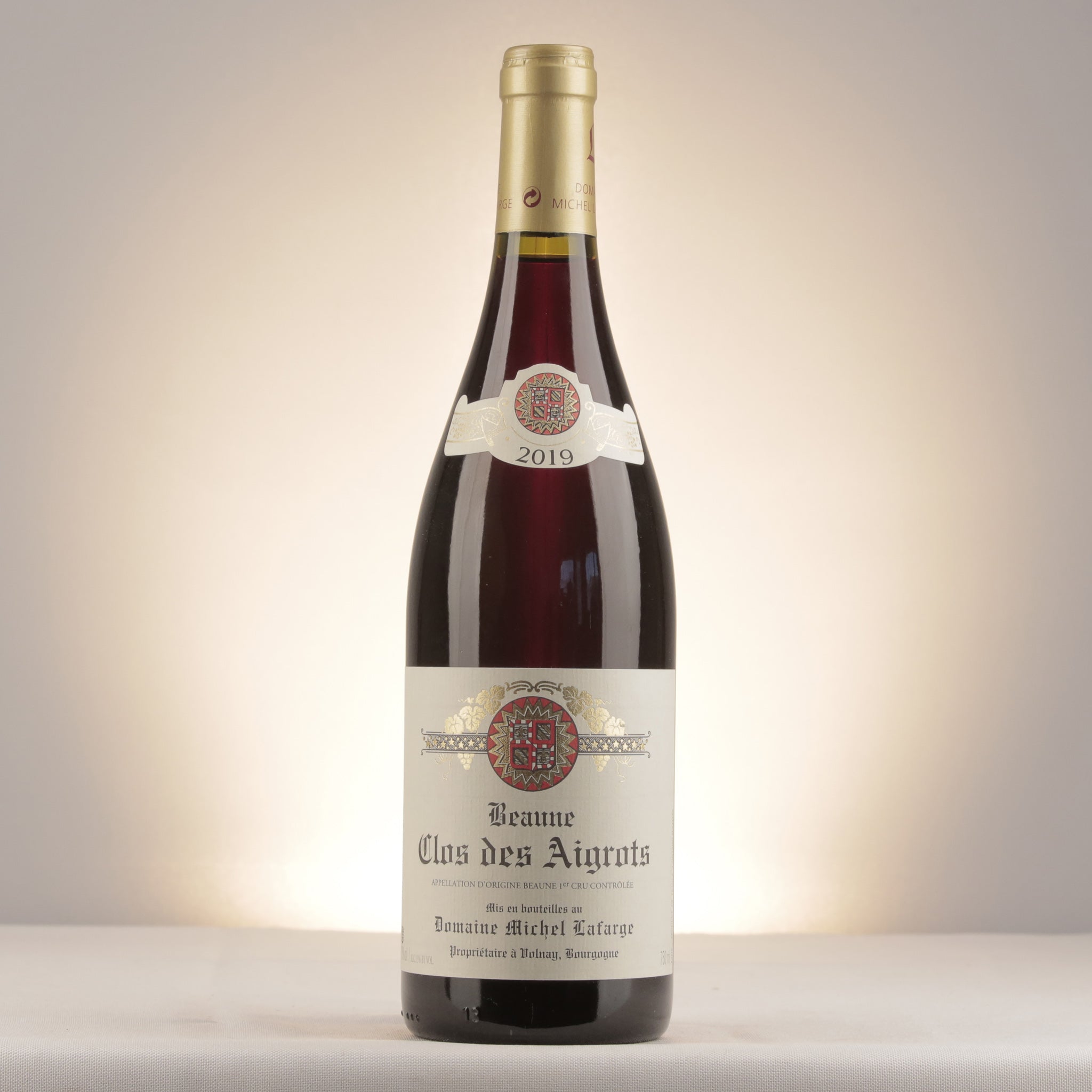 Michel Lafarge Beaune 1er Cru Les Aigrots Red 2019 Bottle front