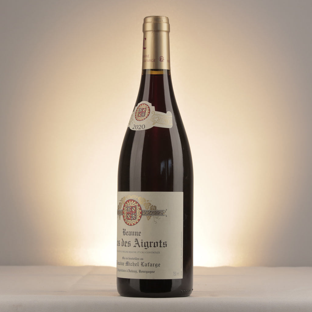 Michel Lafarge Beaune 1er Cru Les Aigrots Red 2020 Bottle detail