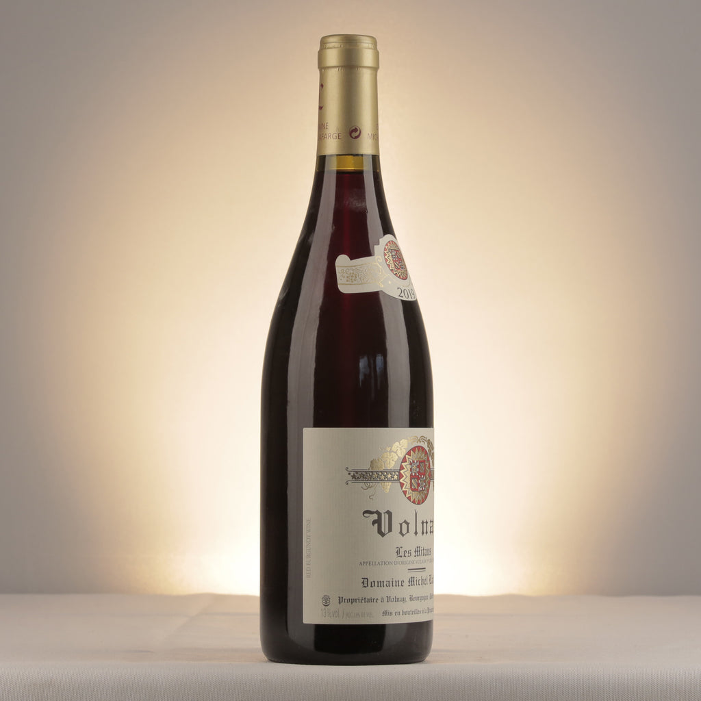 Michel Lafarge Volnay 1er Cru Les Mitans 2019 Bottle label