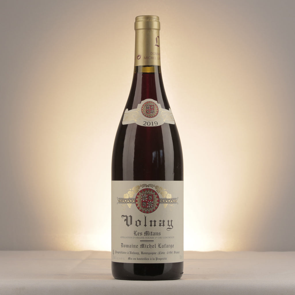 Michel Lafarge Volnay 1er Cru Les Mitans 2019 Bottle front