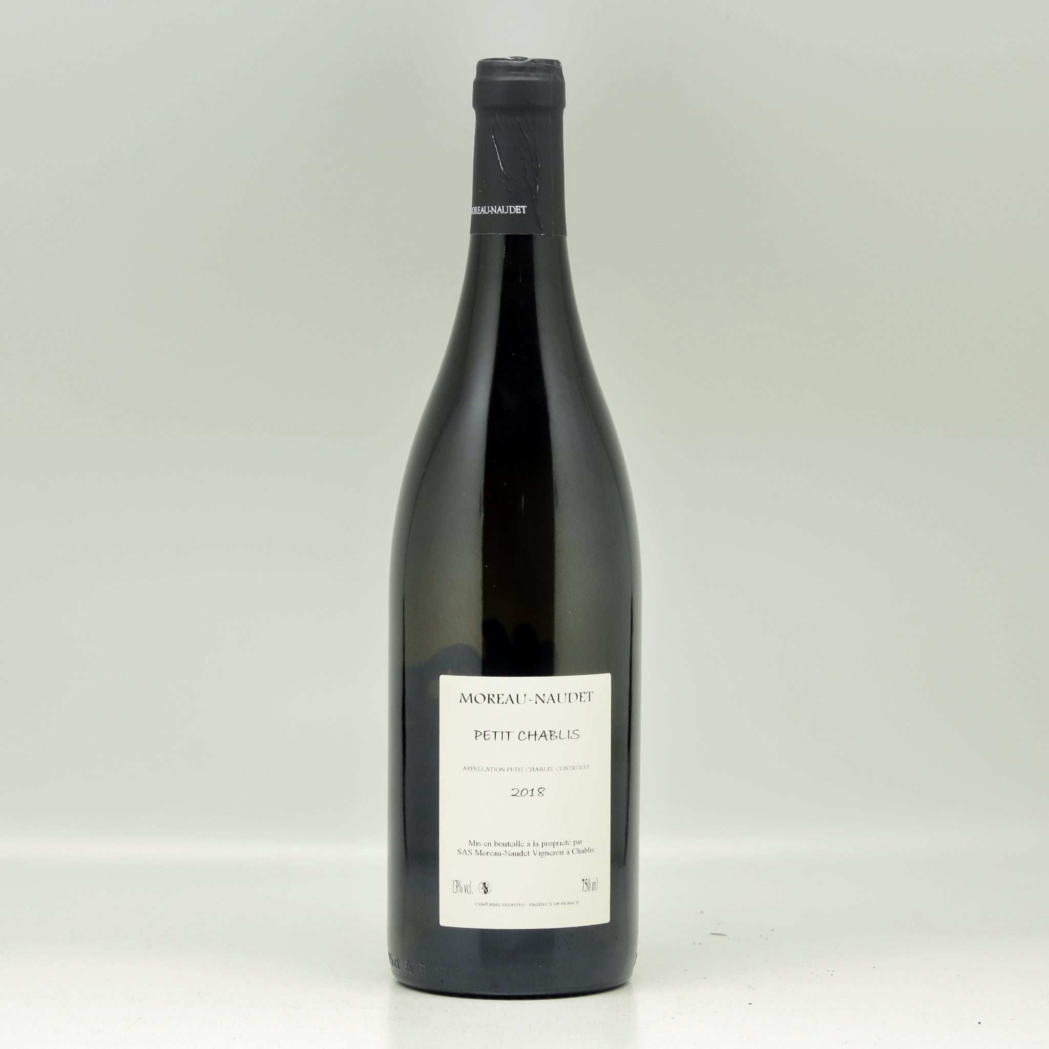 Domaine Moreau-Naudet Petit-Chablis 2018 White wine Bottle