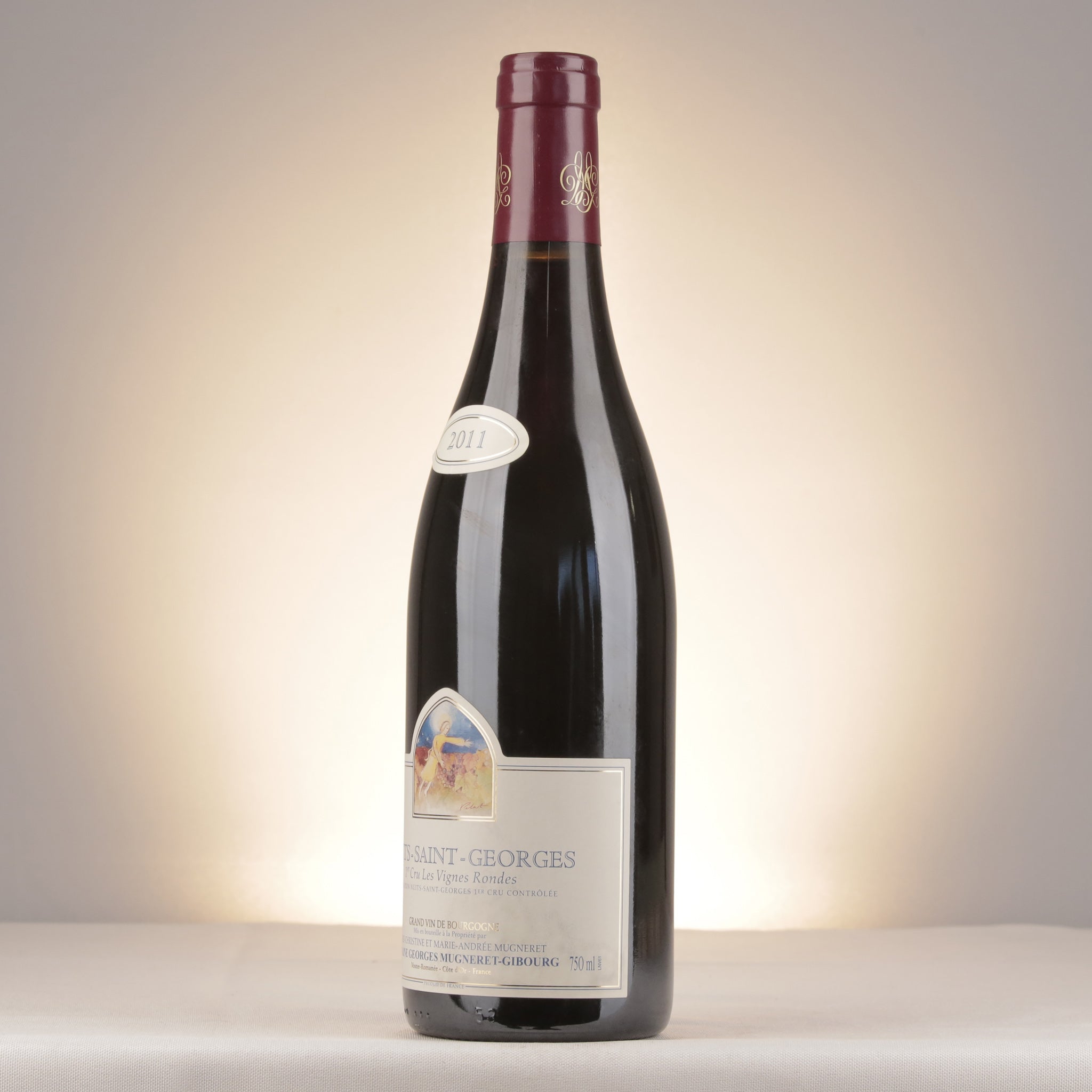 Mugneret-Gibourg Nuits-Saint-Georges 1er Cru Les Vignes rondes 2011 Bottle detail