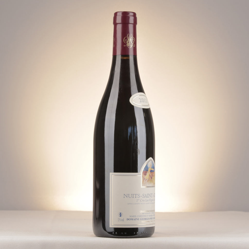 Mugneret-Gibourg Nuits-Saint-Georges 1er Cru Les Vignes rondes 2011 Bottle label