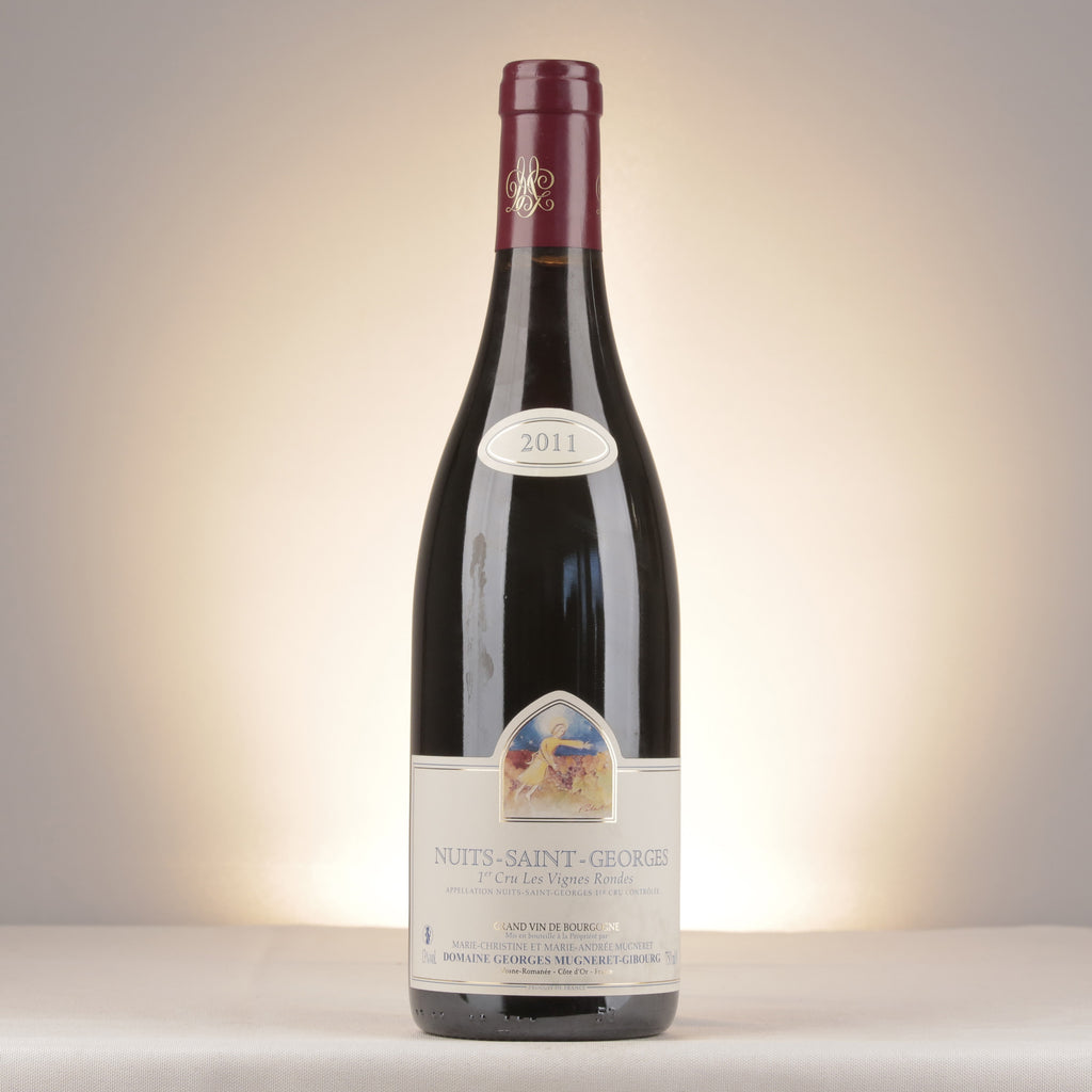 Mugneret-Gibourg Nuits-Saint-Georges 1er Cru Les Vignes rondes 2011 Bottle front
