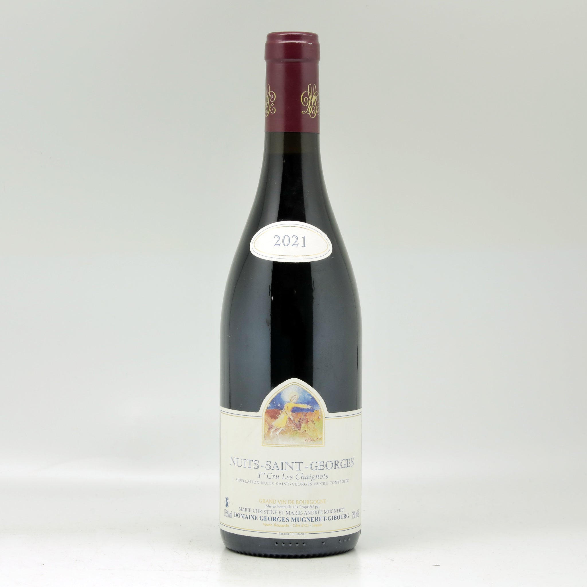 Domaine Georges Mugneret-Gibourg Nuits Saint Georges Les chaignots 2021 Red wine Bottle