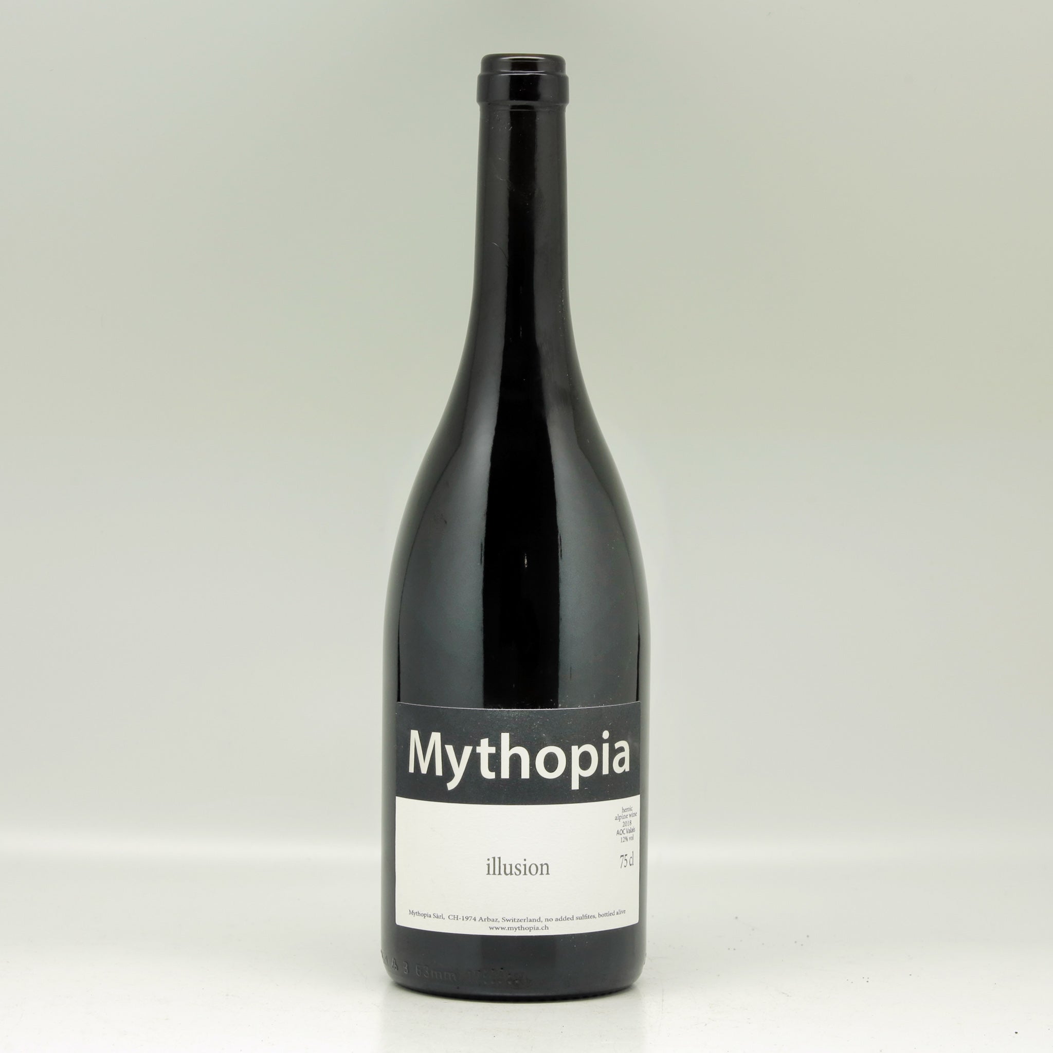 Mythopia Valais "Illusion" 2018 Red wine Bottle