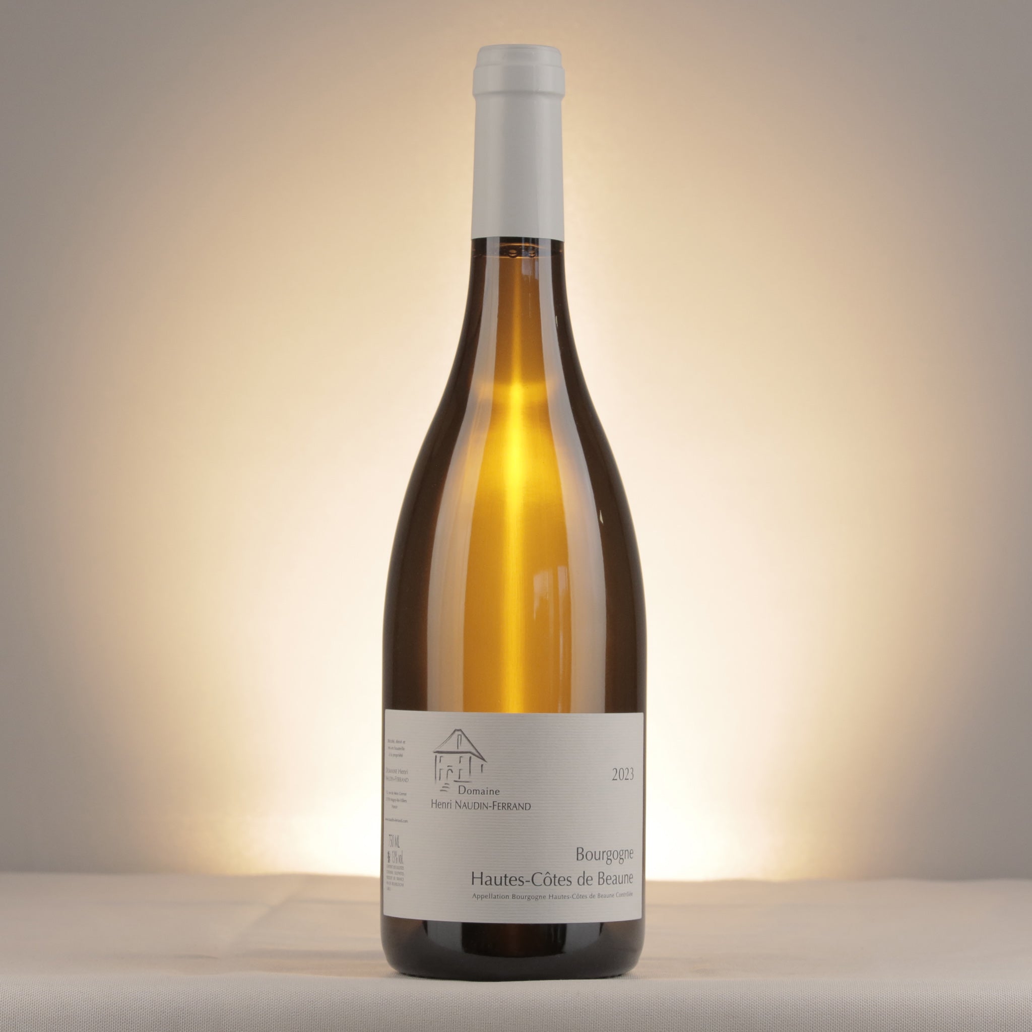Naudin-Ferrand Bourgogne Hautes Côtes de Beaune Blanc 2023 Bottle front