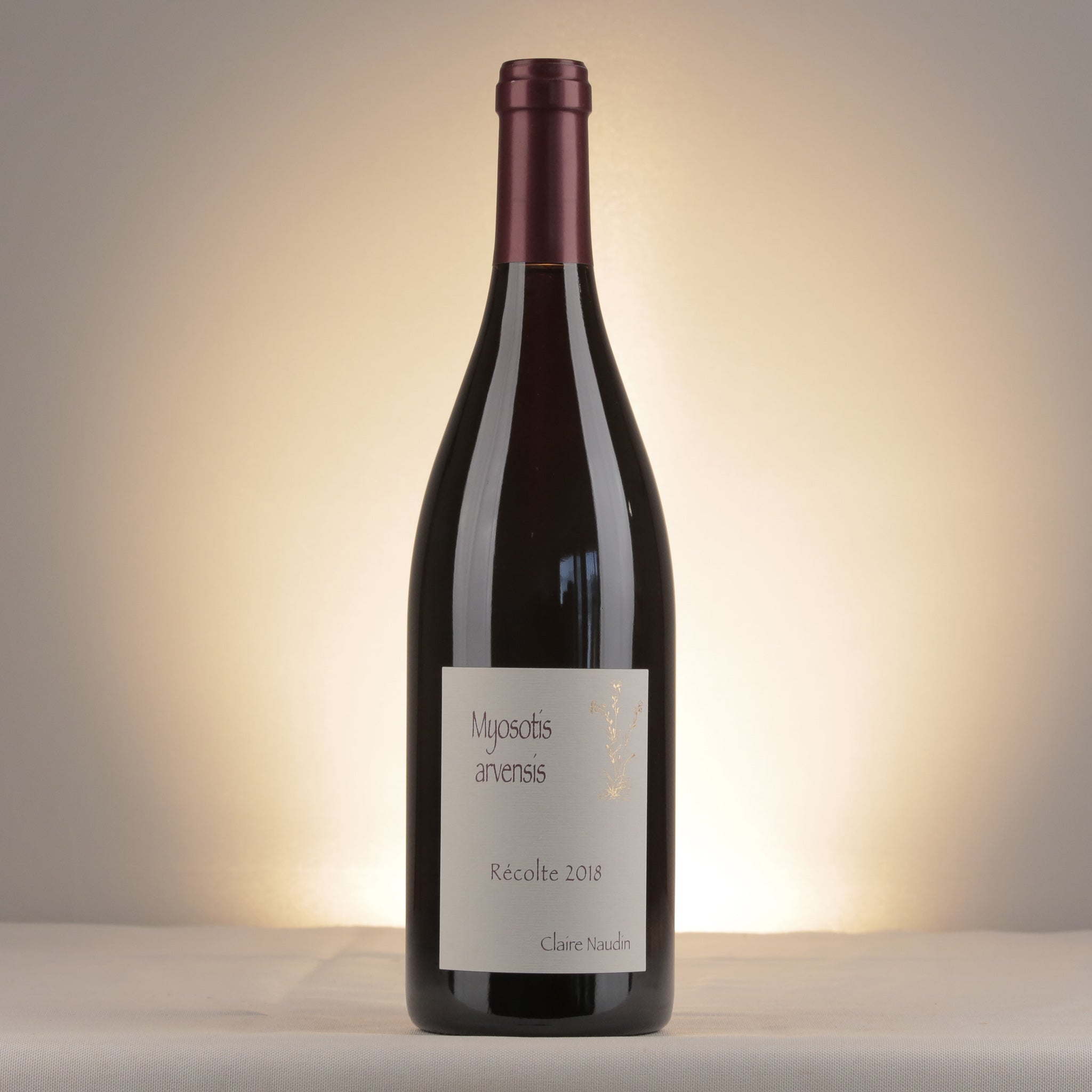 Naudin-Ferrand Hautes Côtes de Nuits "Myosotis" 2018 Bottle front