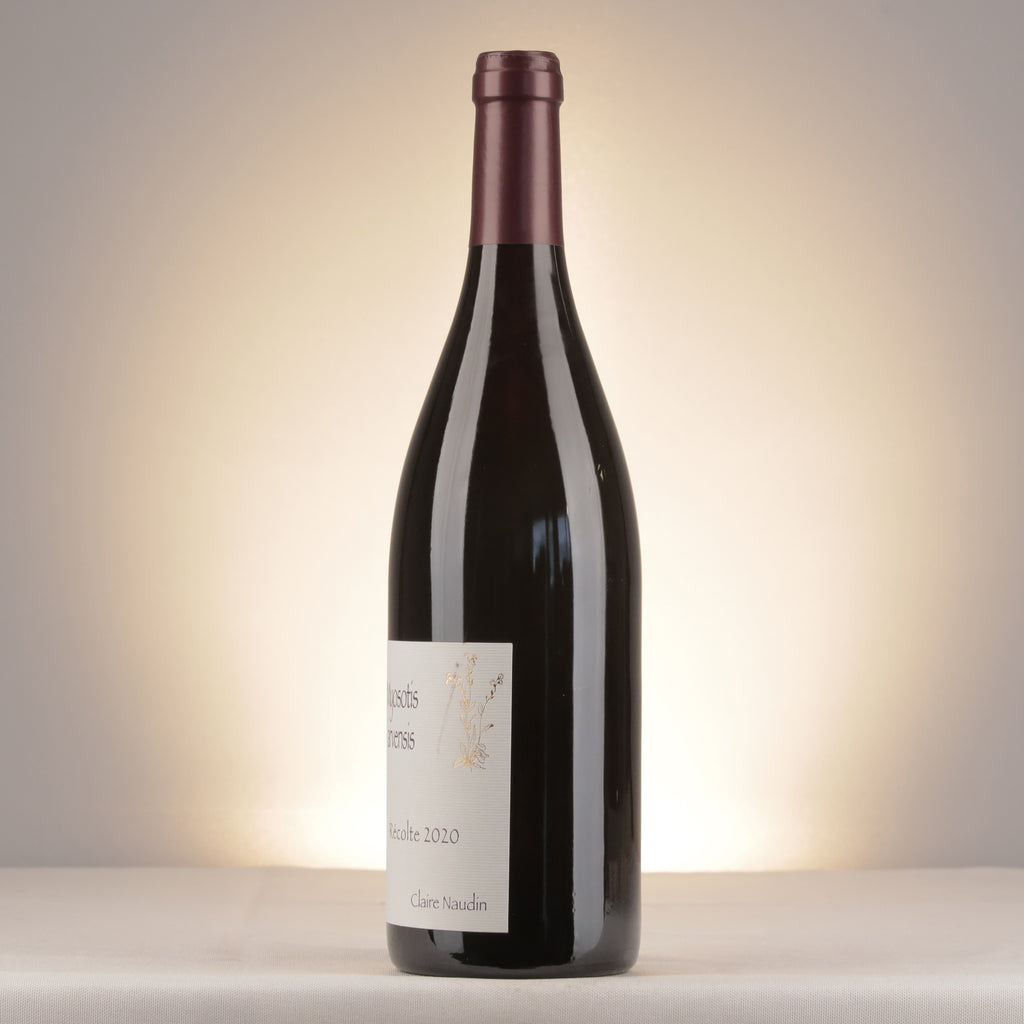 Naudin-Ferrand Hautes Côtes de Nuits "Myosotis" 2020 Bottle detail