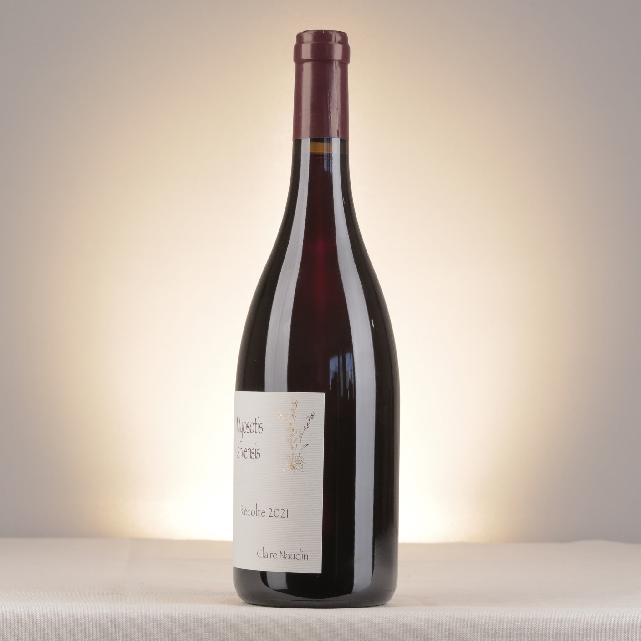 Naudin-Ferrand Hautes Côtes de Nuits "Myosotis" 2021 Bottle detail