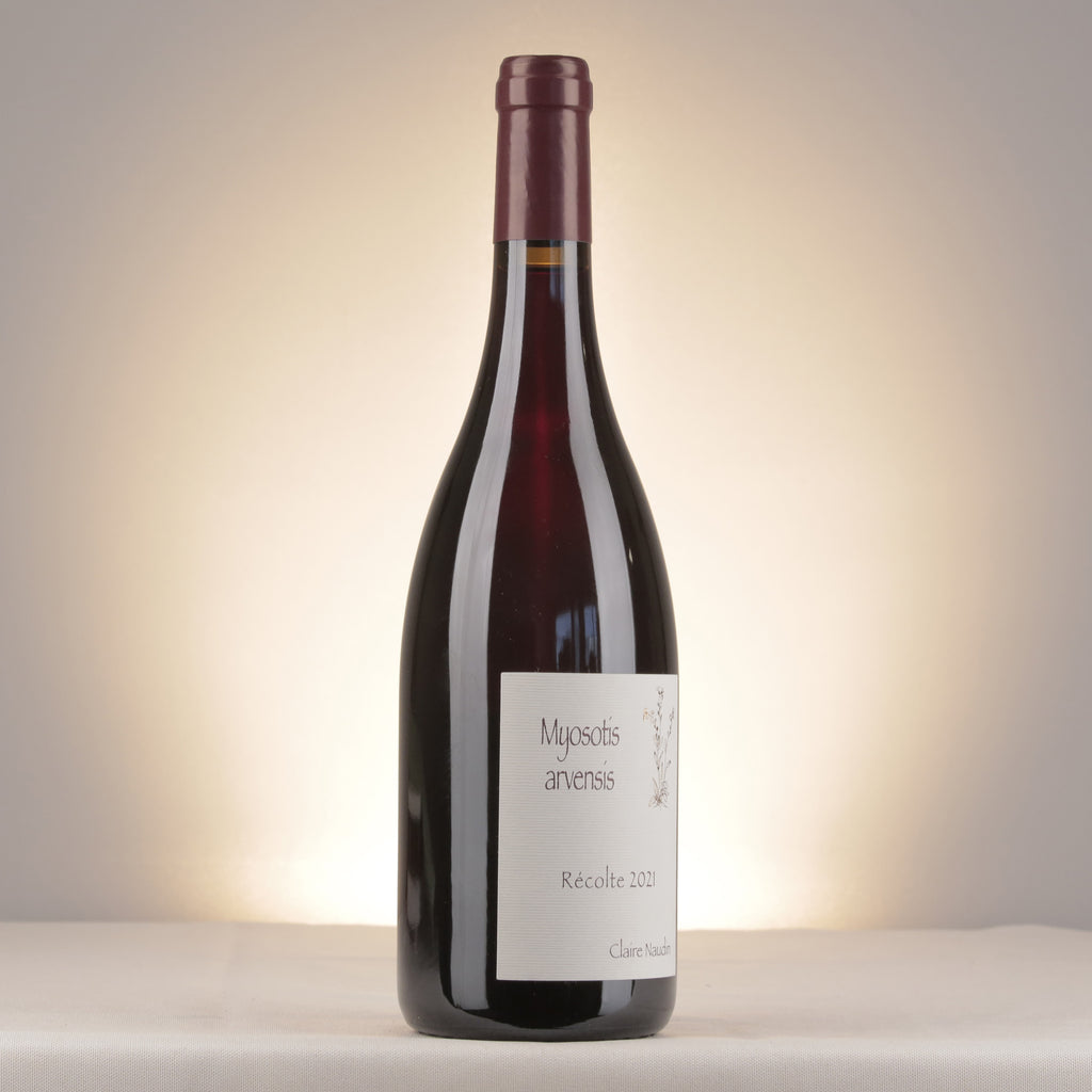 Naudin-Ferrand Hautes Côtes de Nuits "Myosotis" 2021 Bottle label
