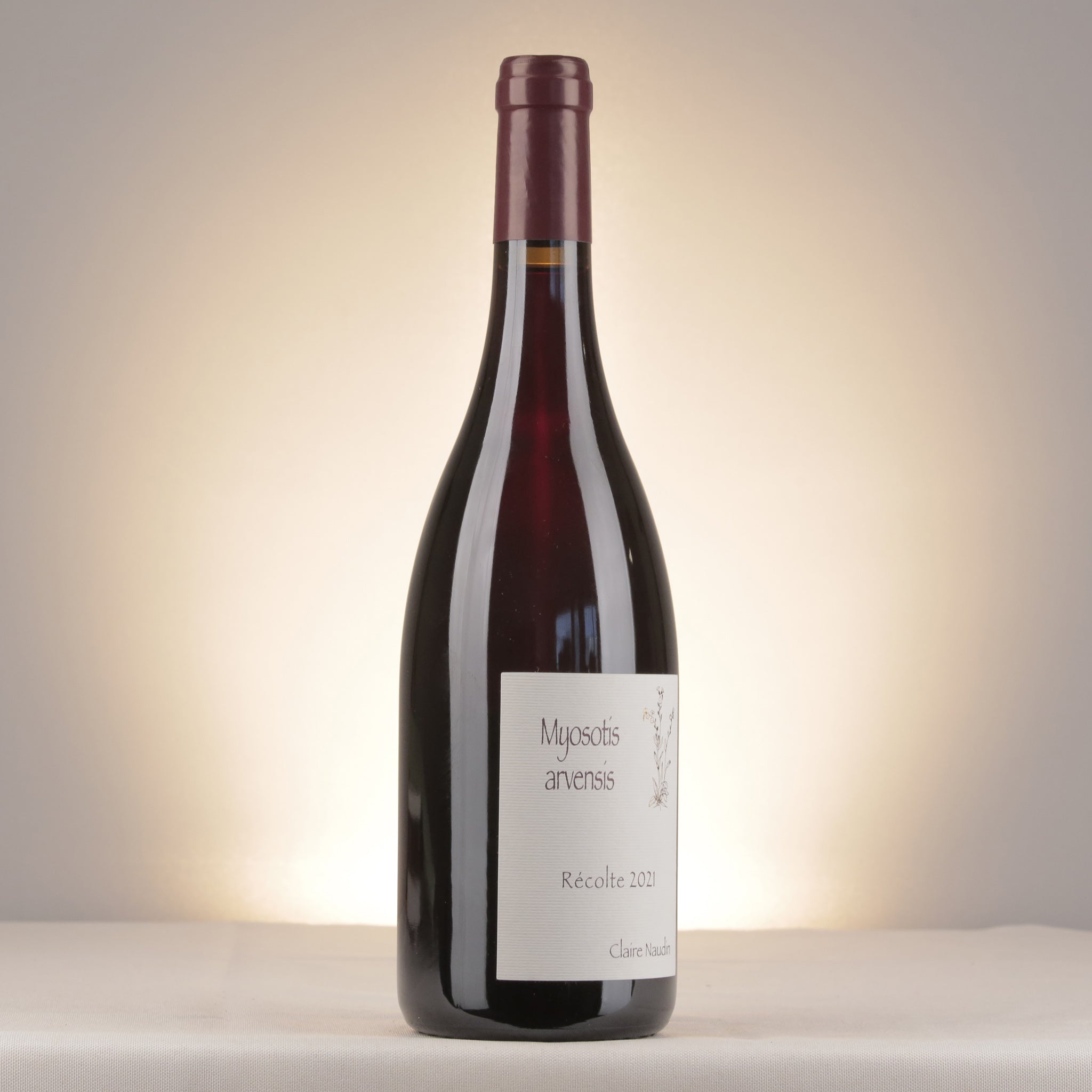 Naudin-Ferrand Hautes Côtes de Nuits "Myosotis" 2021 Bottle label