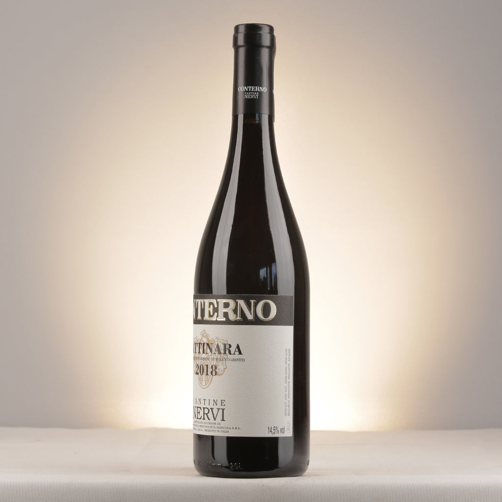 Nervi Gattinara 2018 Bottle detail