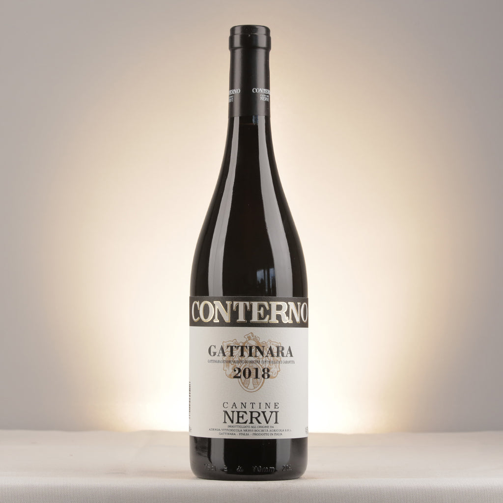 Nervi Gattinara 2018 Bottle front