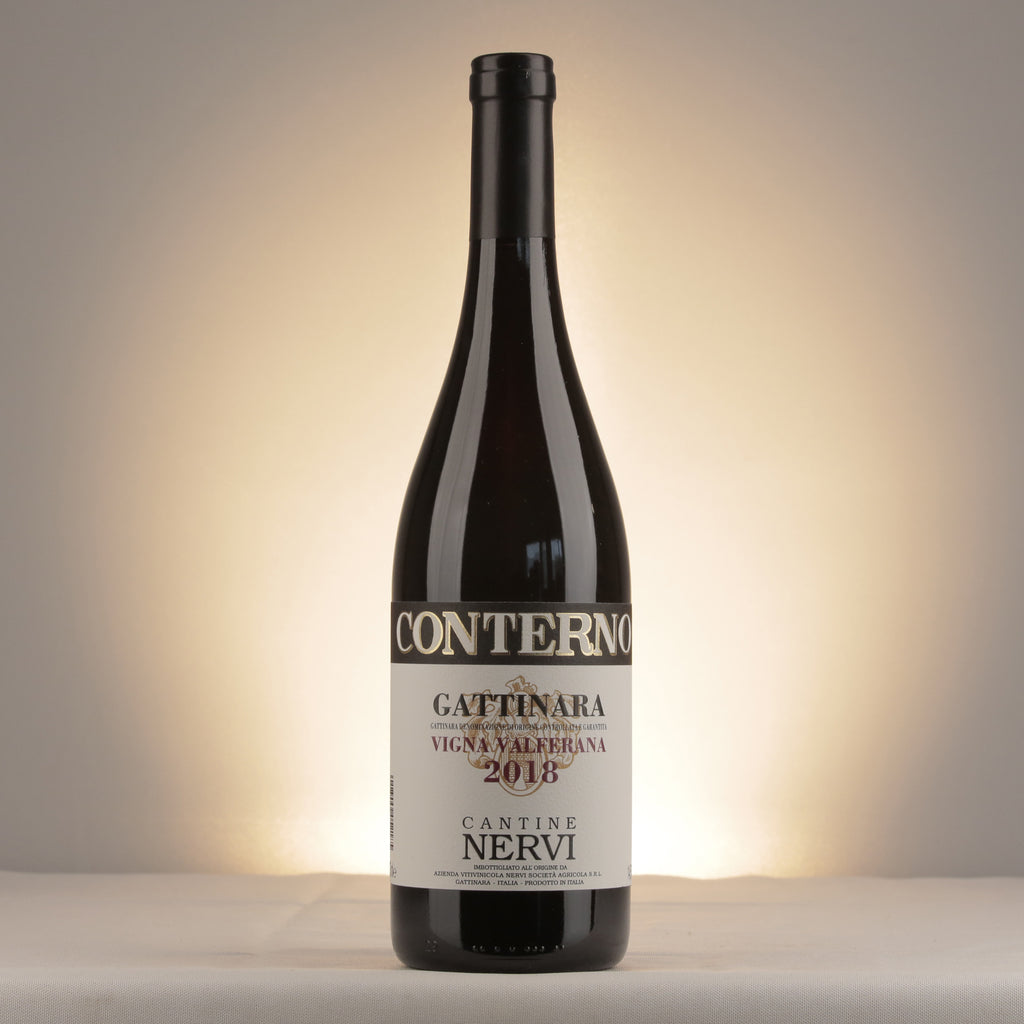 Nervi Gattinara Valferana 2018 Bottle front