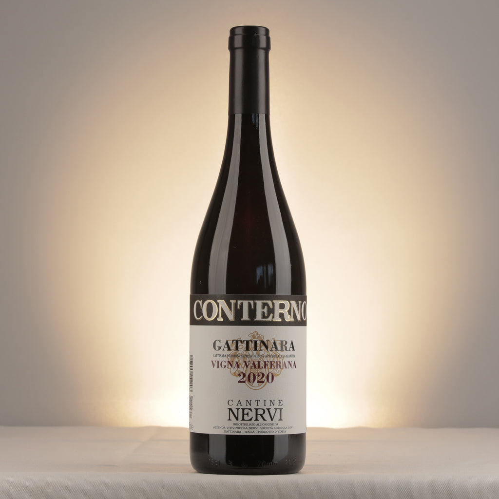 Nervi Gattinara Valferana 2020 Bottle front