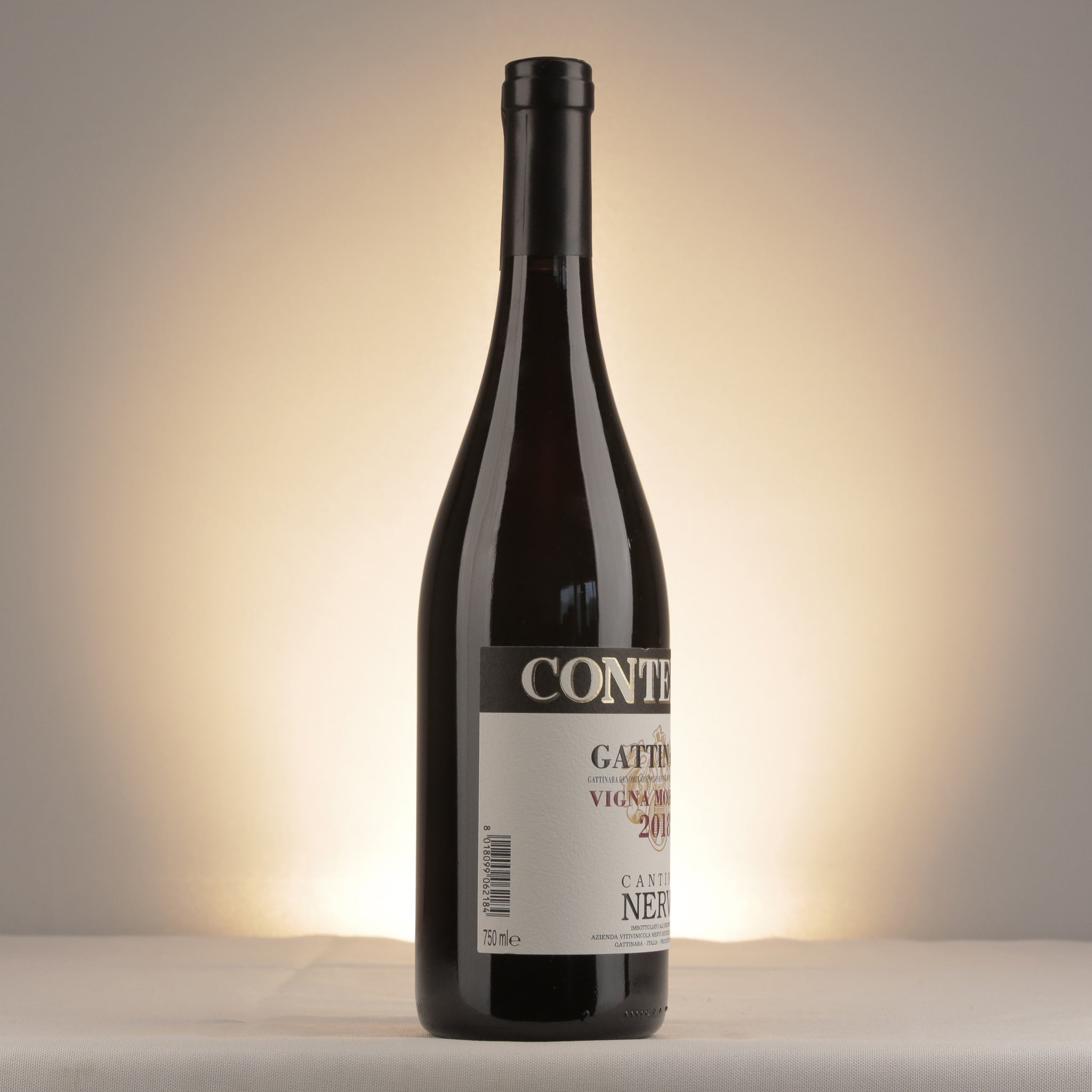 Nervi Gattinara Vigna Molsino 2018 Bottle label